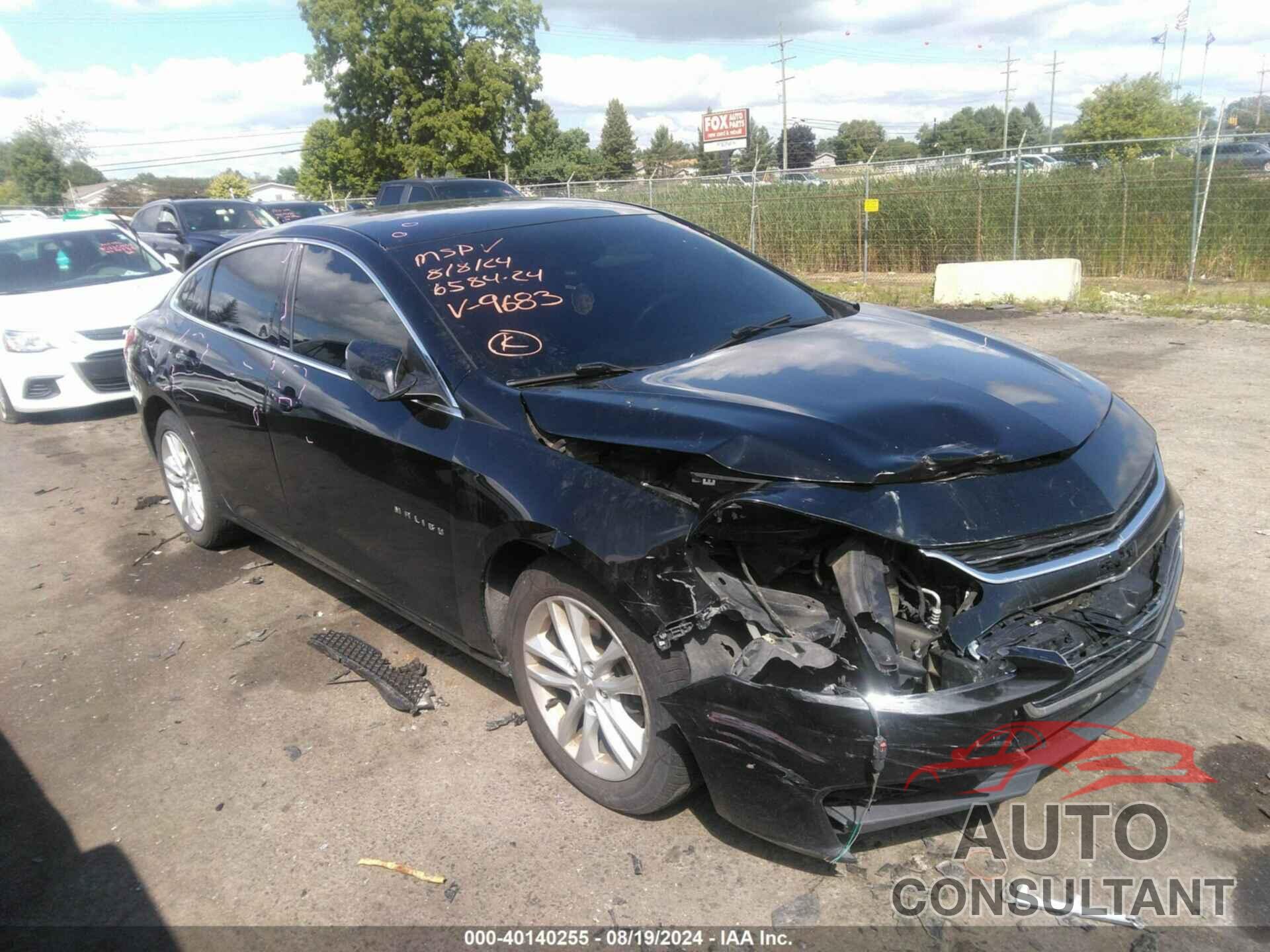 CHEVROLET MALIBU 2018 - 1G1ZD5ST2JF139683