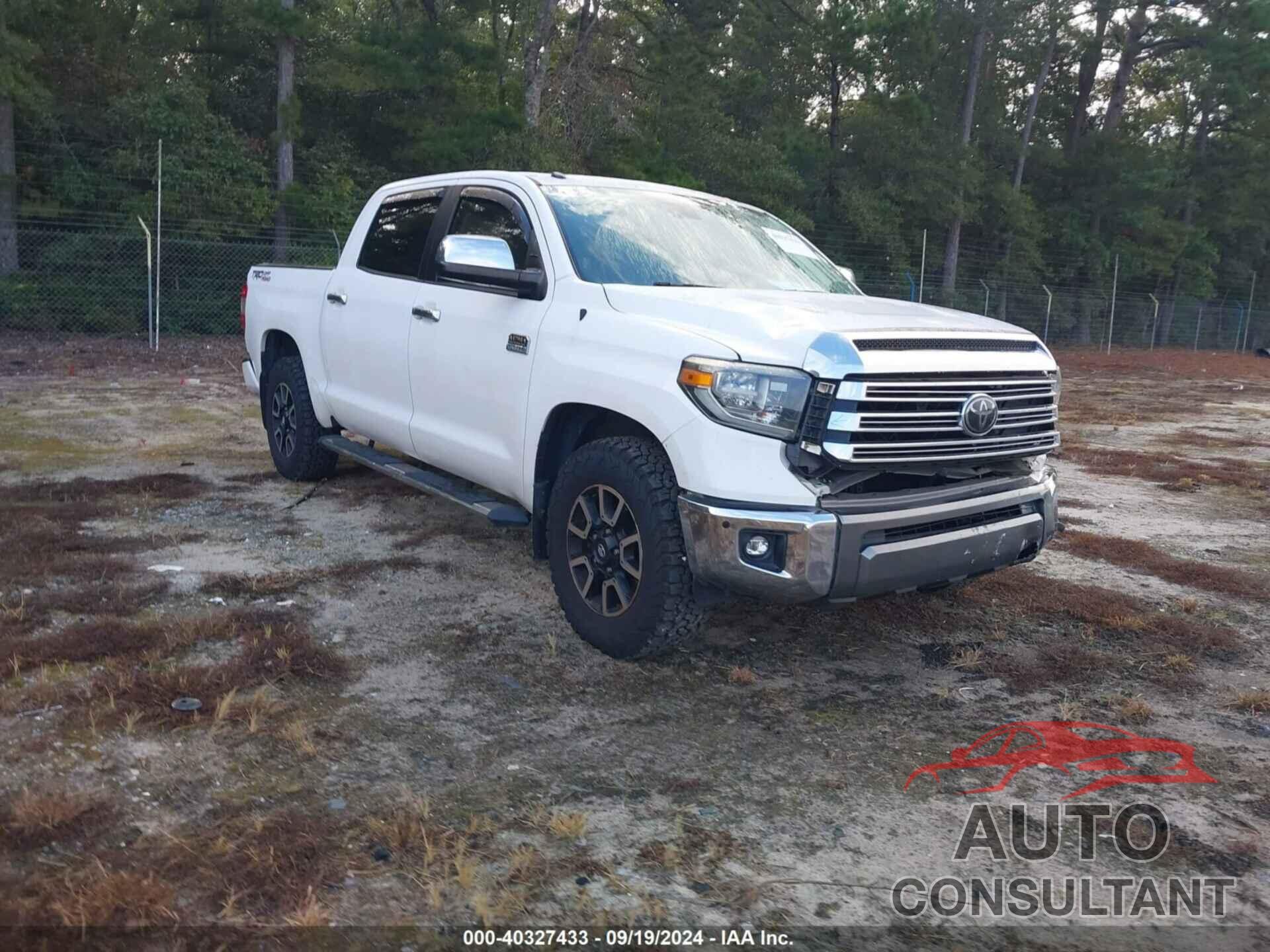 TOYOTA TUNDRA 2018 - 5TFGY5F16JX242904