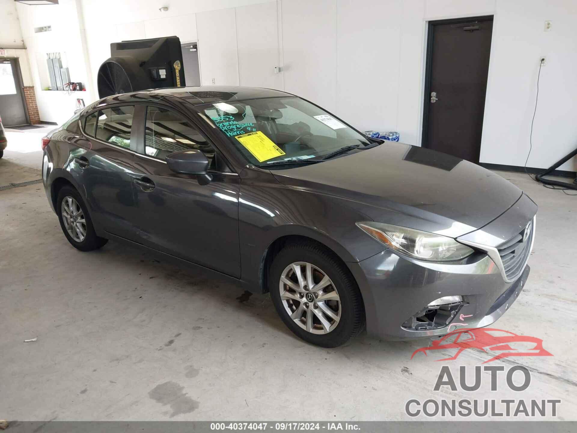 MAZDA MAZDA3 2016 - JM1BM1U75G1293389