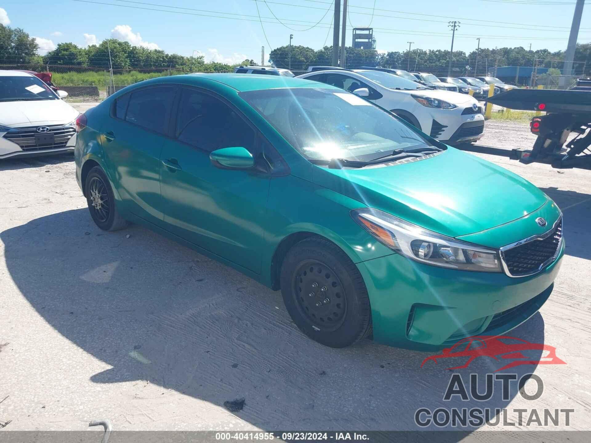 KIA FORTE 2018 - 3KPFK4A71JE271147