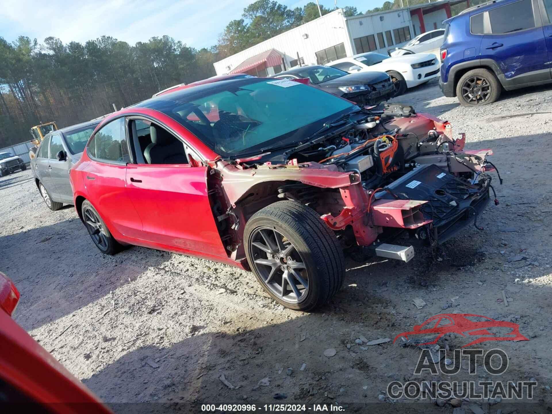 TESLA MODEL 3 2022 - 5YJ3E1EB2NF185952