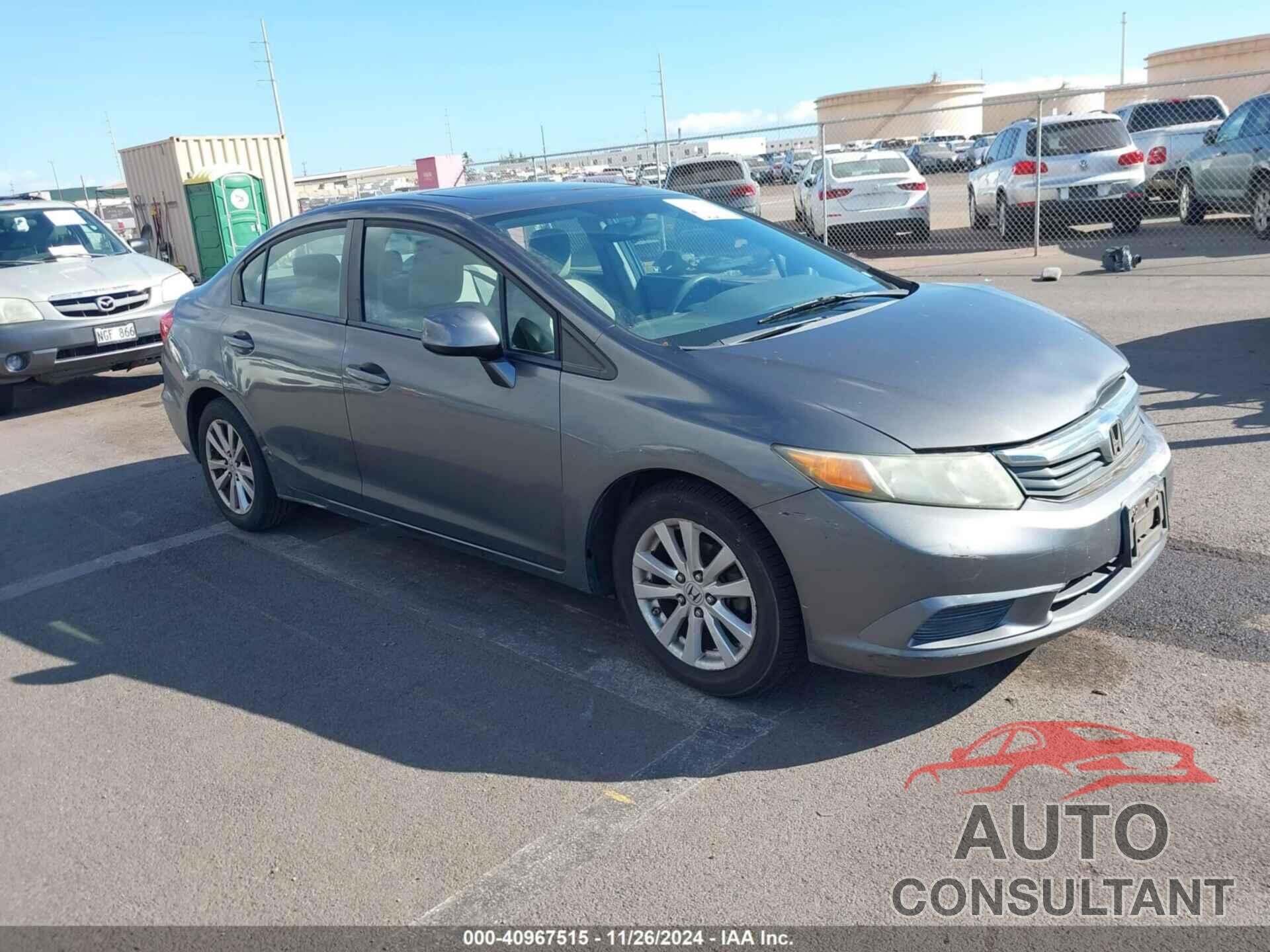 HONDA CIVIC 2012 - 2HGFB2F80CH602413