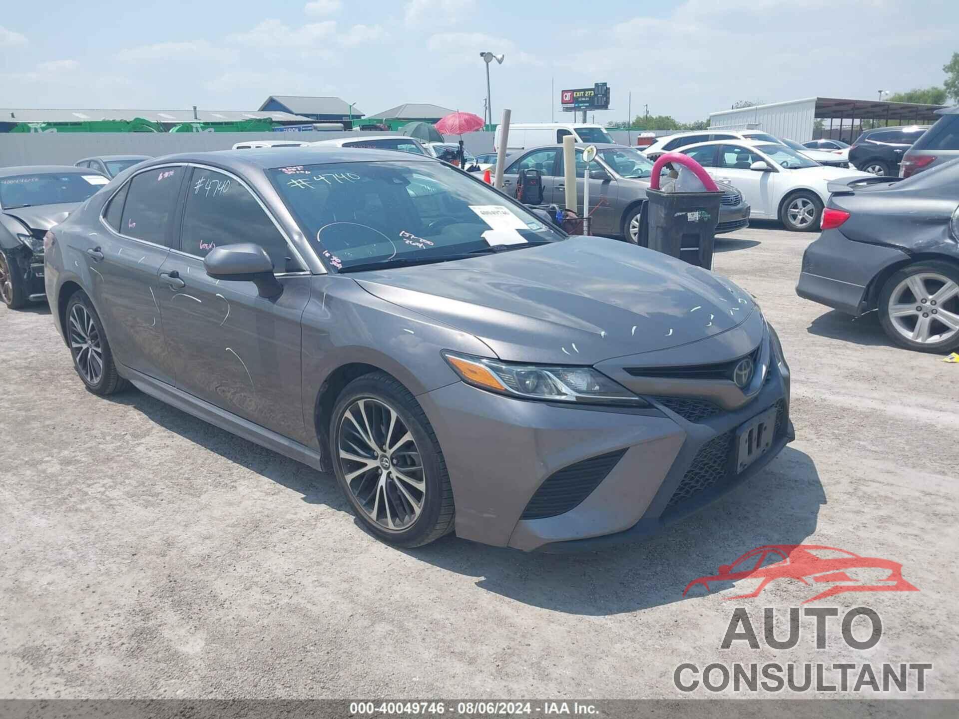 TOYOTA CAMRY 2019 - 4T1B11HK4KU770078