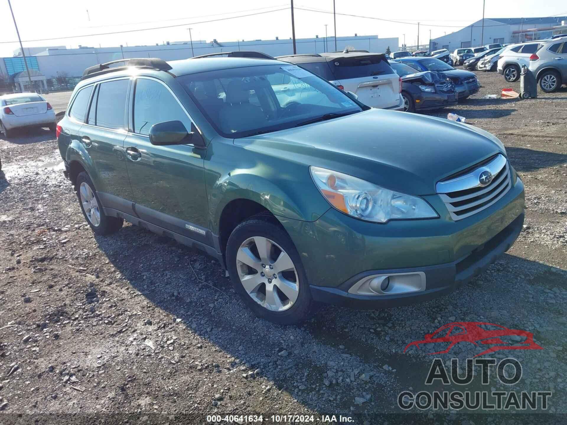 SUBARU OUTBACK 2011 - 4S4BRBCC2B3384960