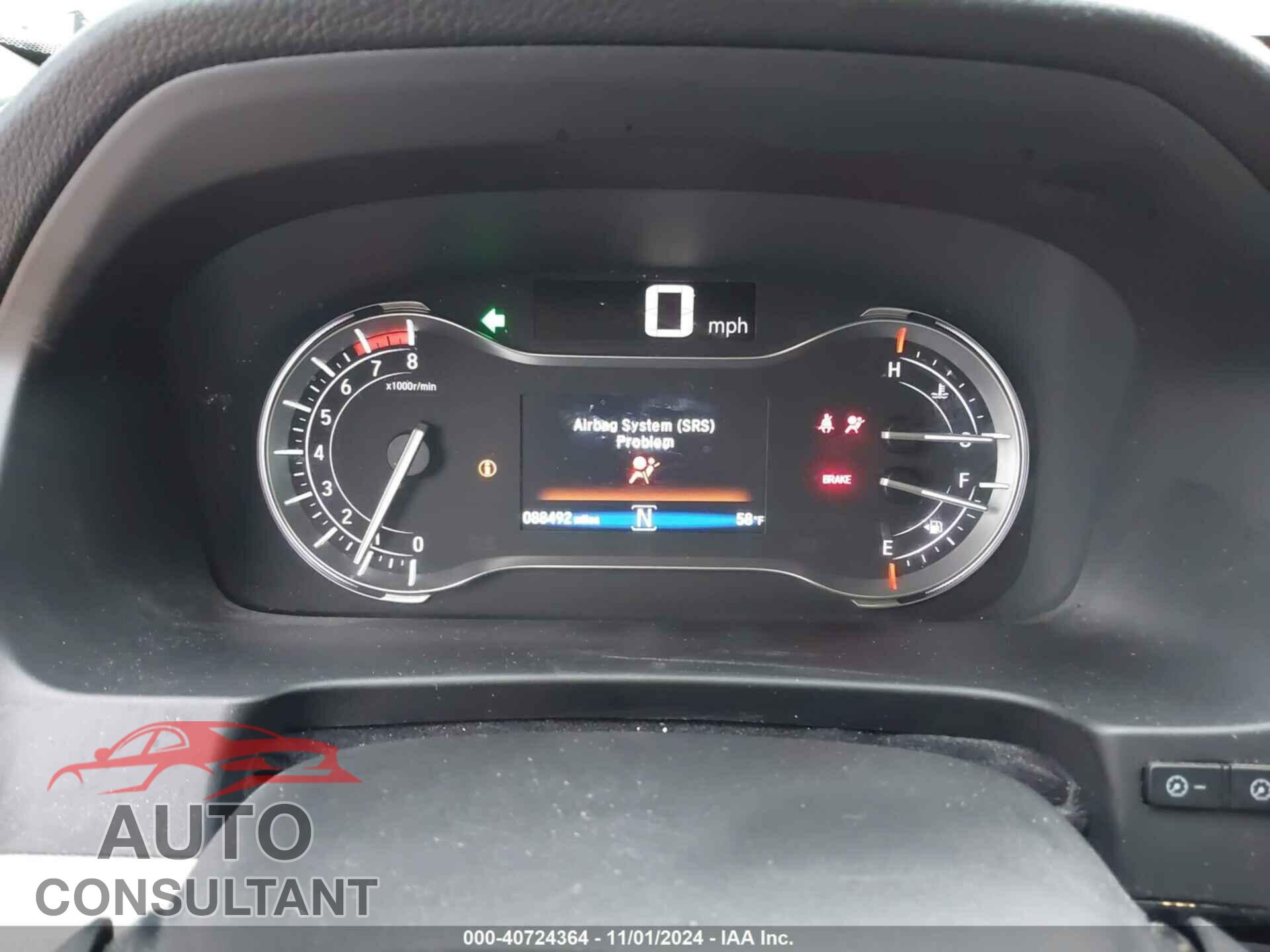 HONDA RIDGELINE 2019 - 5FPYK3F78KB012377