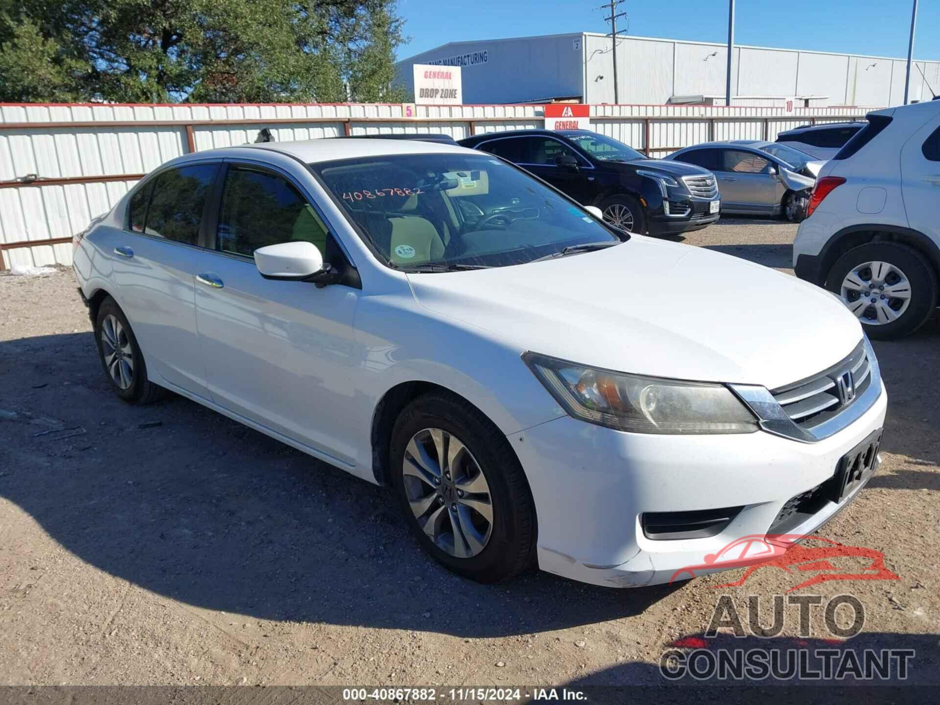 HONDA ACCORD 2013 - 1HGCR2F31DA196497