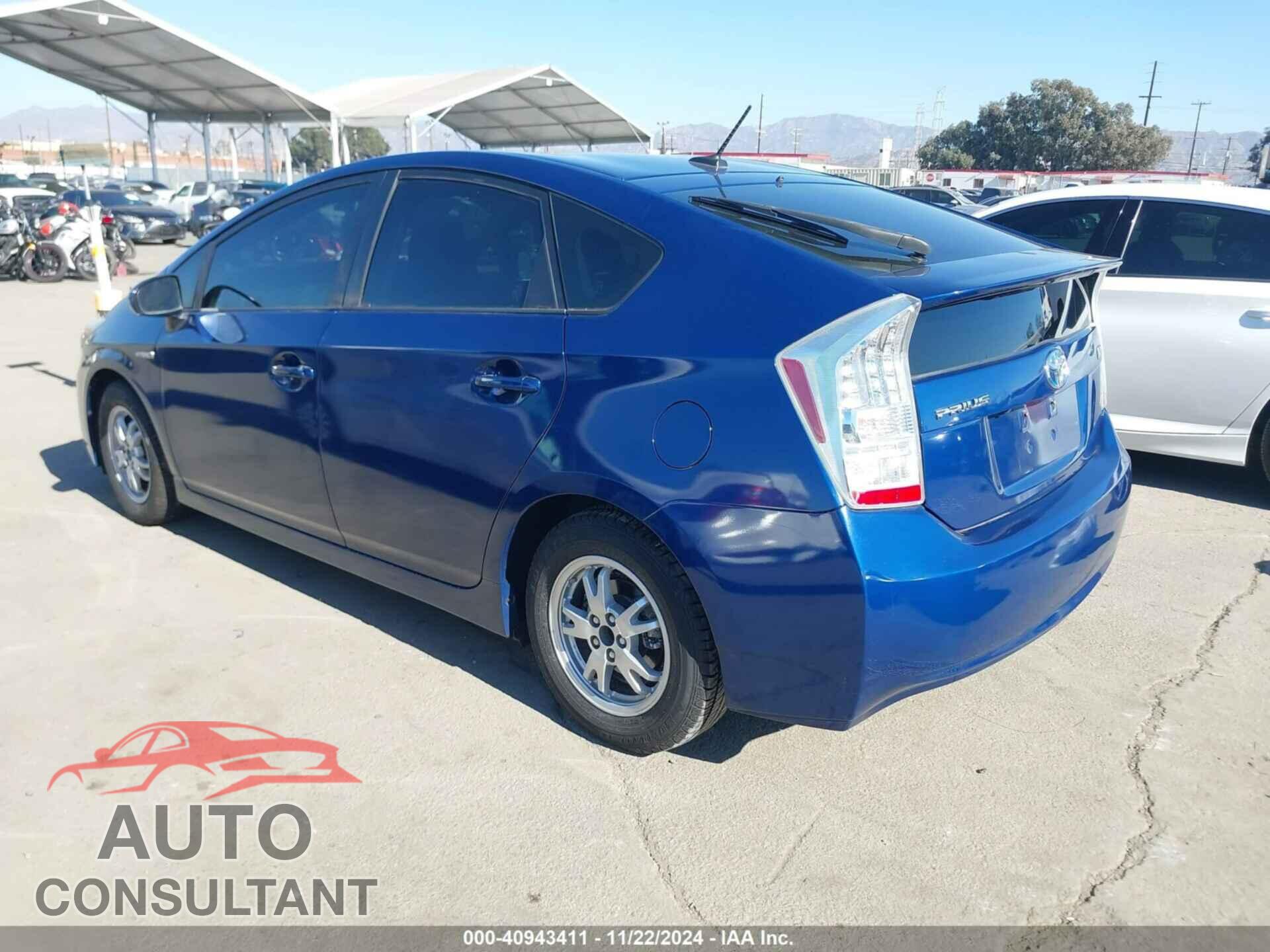 TOYOTA PRIUS 2010 - JTDKN3DU1A1246706