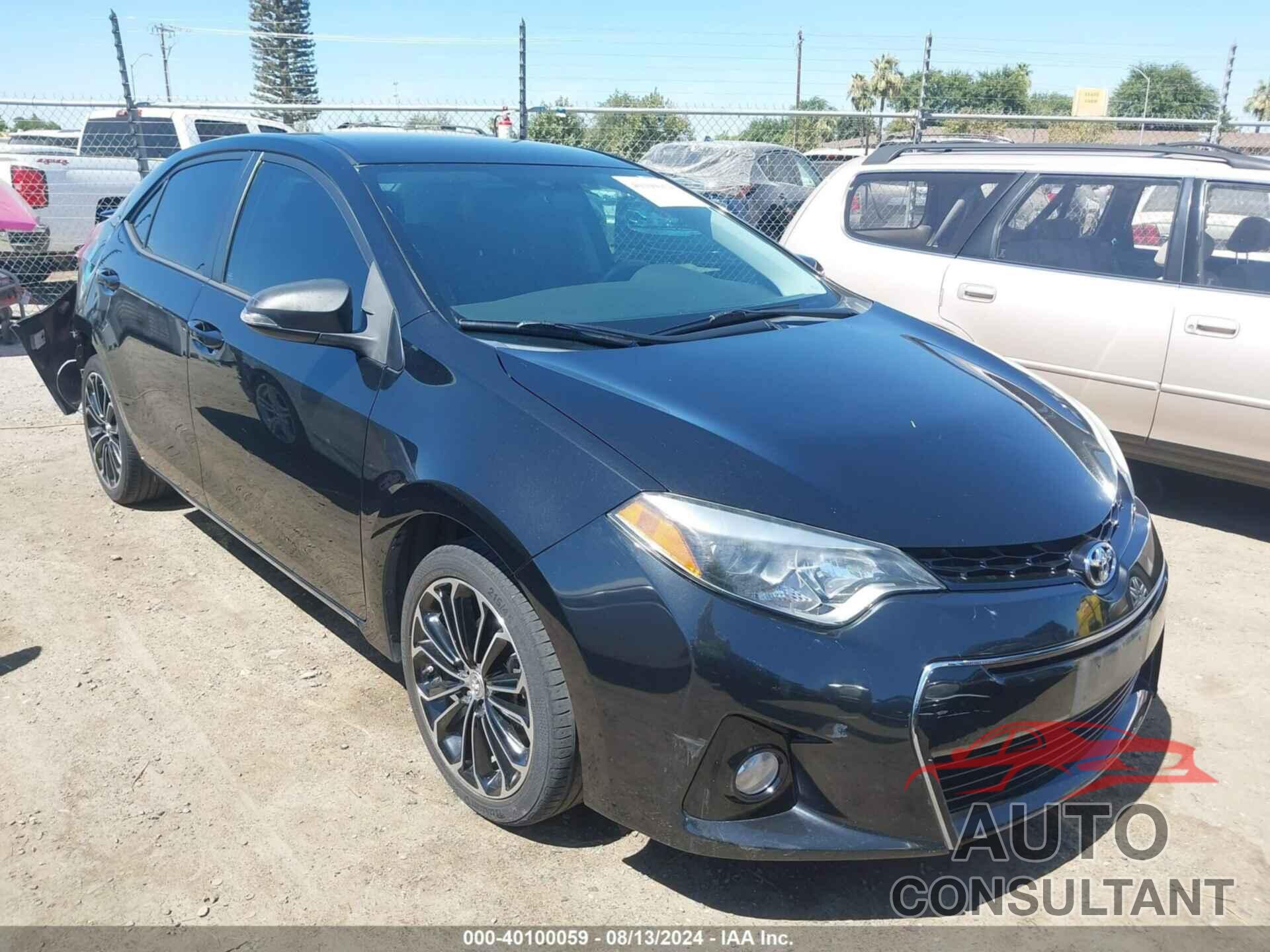 TOYOTA COROLLA 2015 - 2T1BURHE8FC414577