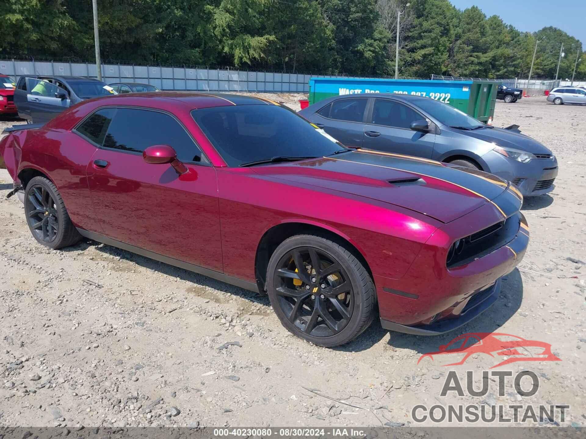 DODGE CHALLENGER 2019 - 2C3CDZAG4KH587372