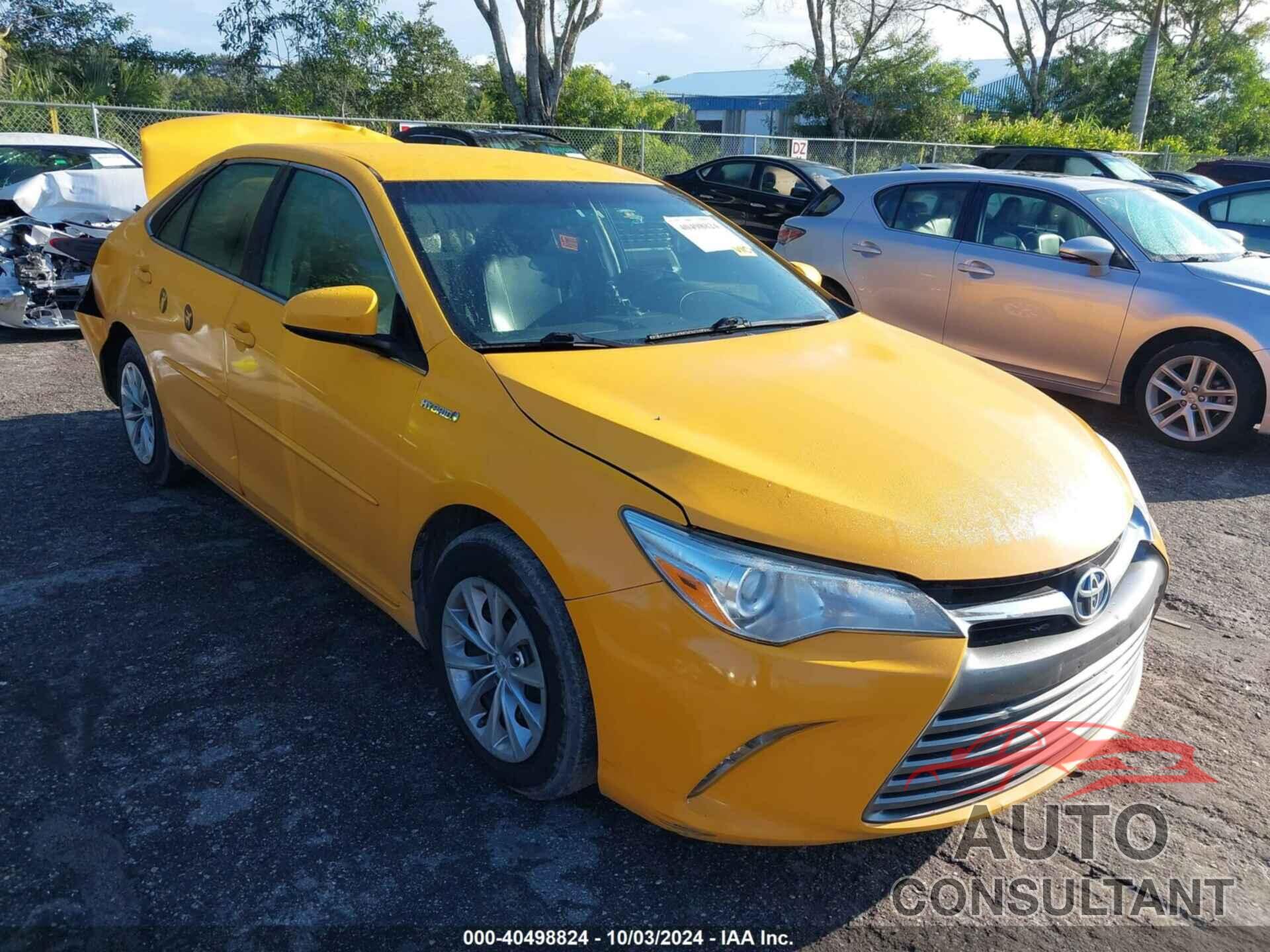TOYOTA CAMRY 2016 - 4T1BD1FKXGU189685