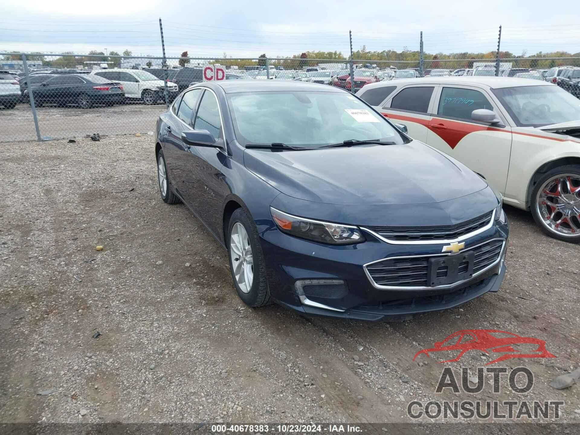 CHEVROLET MALIBU 2016 - 1G1ZE5ST4GF304185
