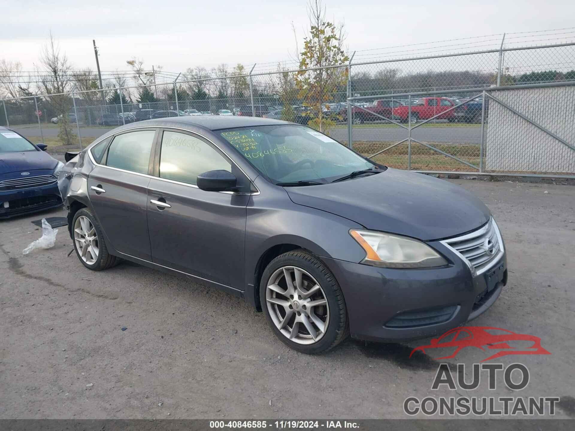 NISSAN SENTRA 2013 - 3N1AB7AP0DL734362
