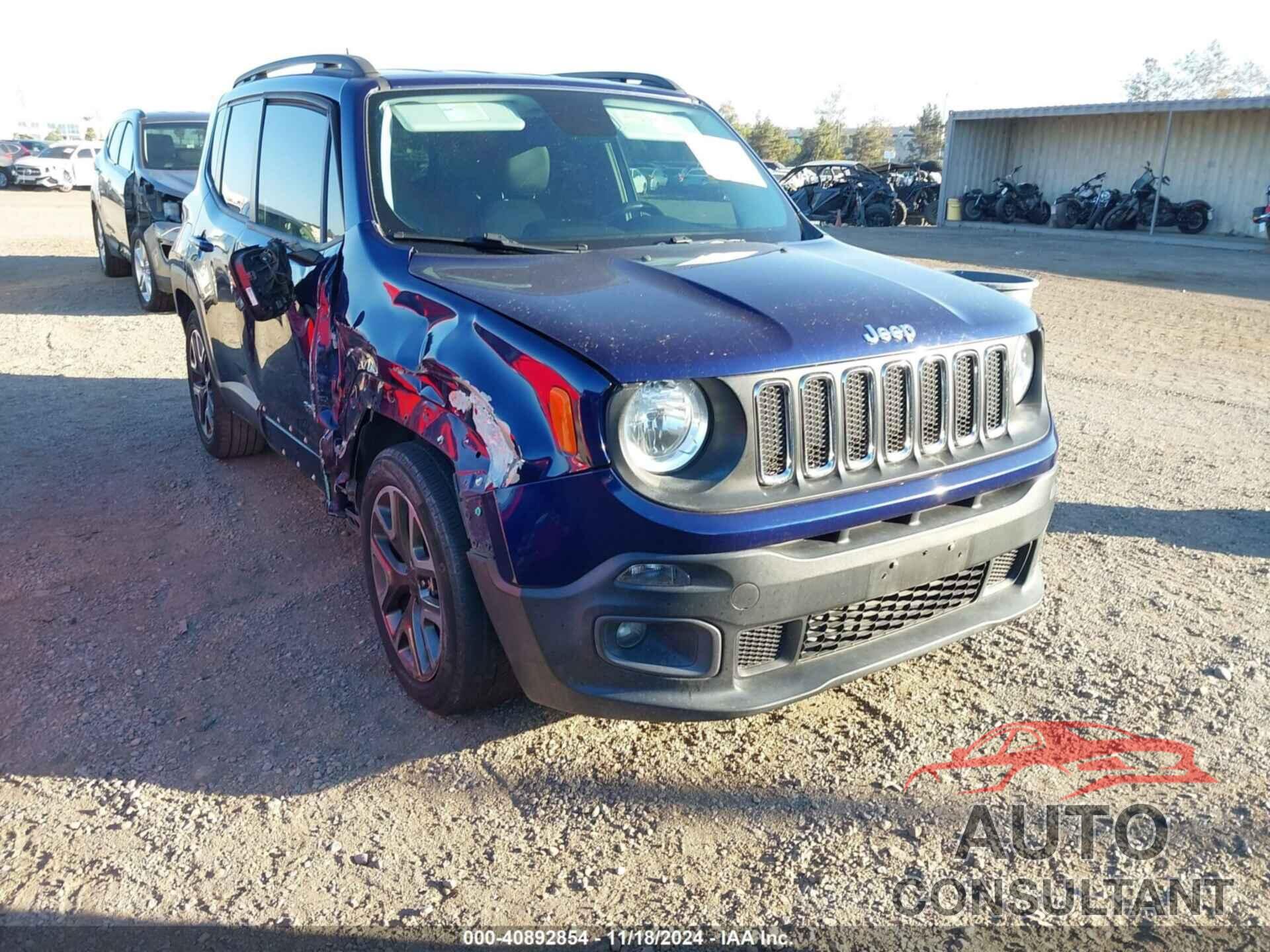 JEEP RENEGADE 2016 - ZACCJABT2GPD49978