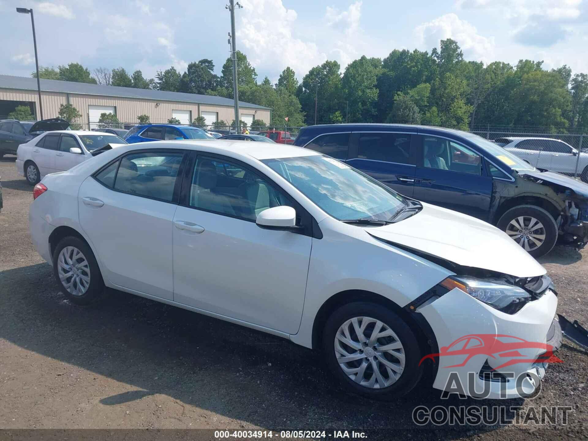 TOYOTA COROLLA 2017 - 5YFBURHE8HP717474