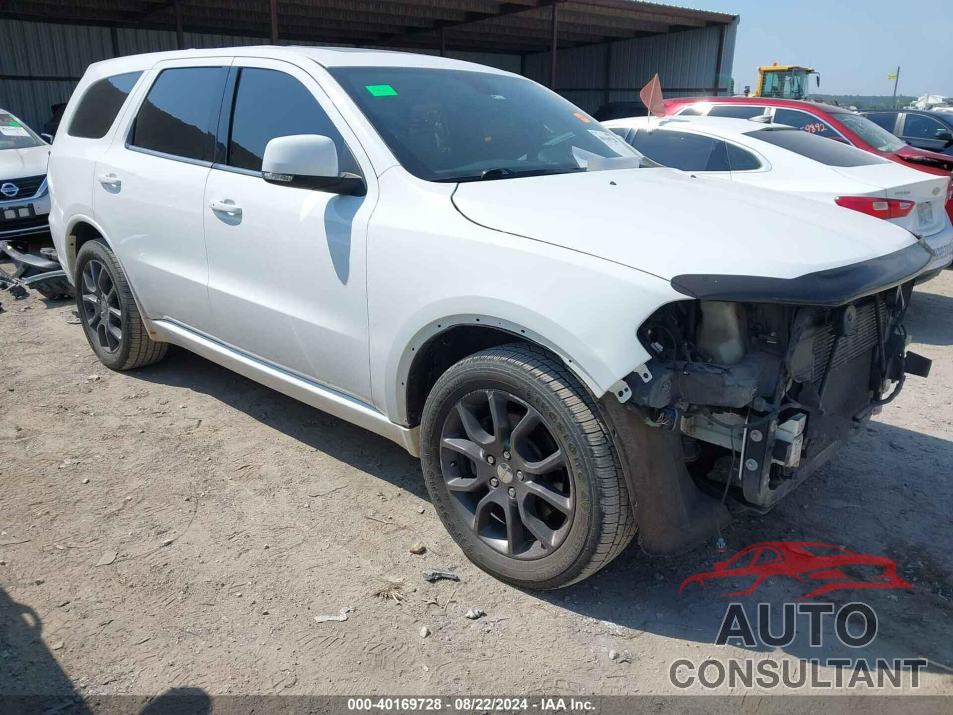 DODGE DURANGO 2017 - 1C4SDJCT4HC643583