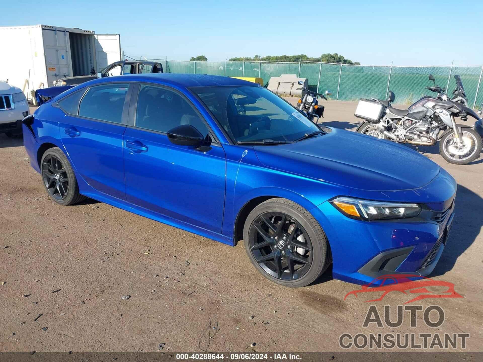 HONDA CIVIC 2022 - 2HGFE2F5XNH577780