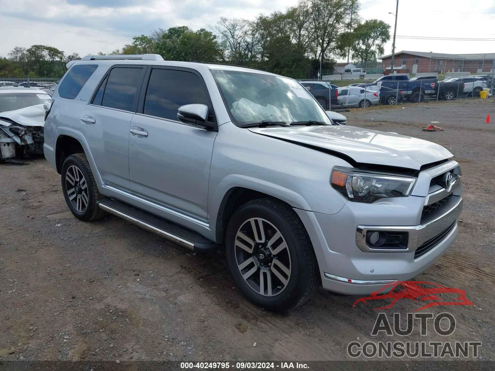 TOYOTA 4RUNNER 2018 - JTEBU5JR9J5523623