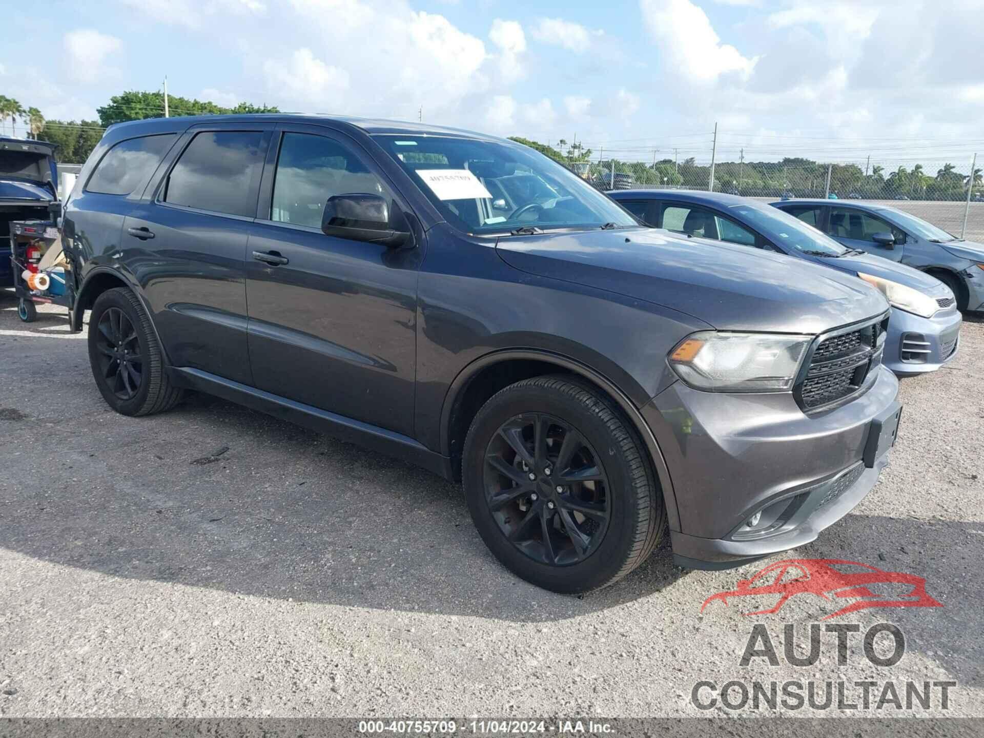 DODGE DURANGO 2018 - 1C4RDHAG0JC114487