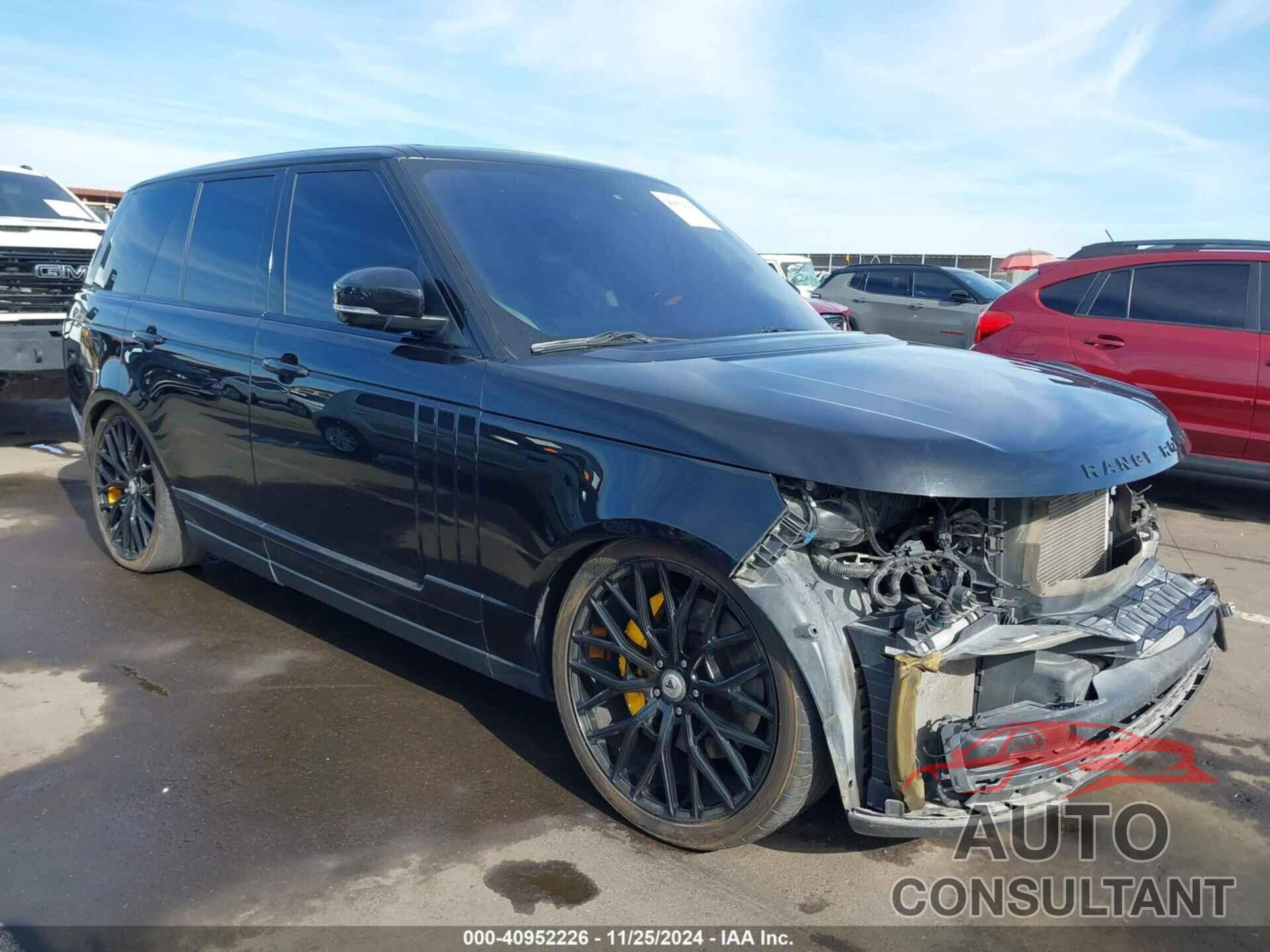 LAND ROVER RANGE ROVER 2016 - SALGS2EF3GA284237