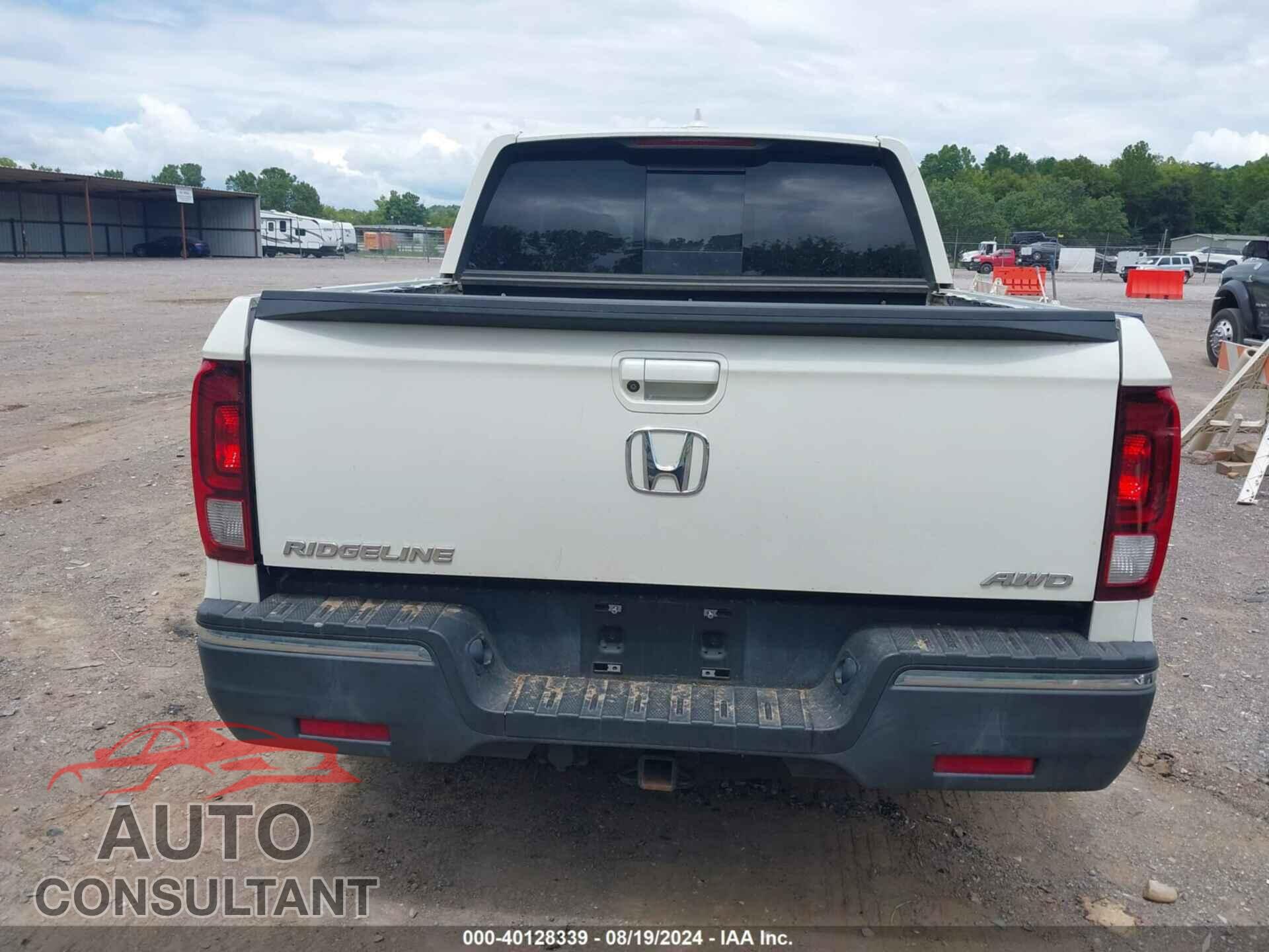 HONDA RIDGELINE 2019 - 5FPYK3F53KB005643