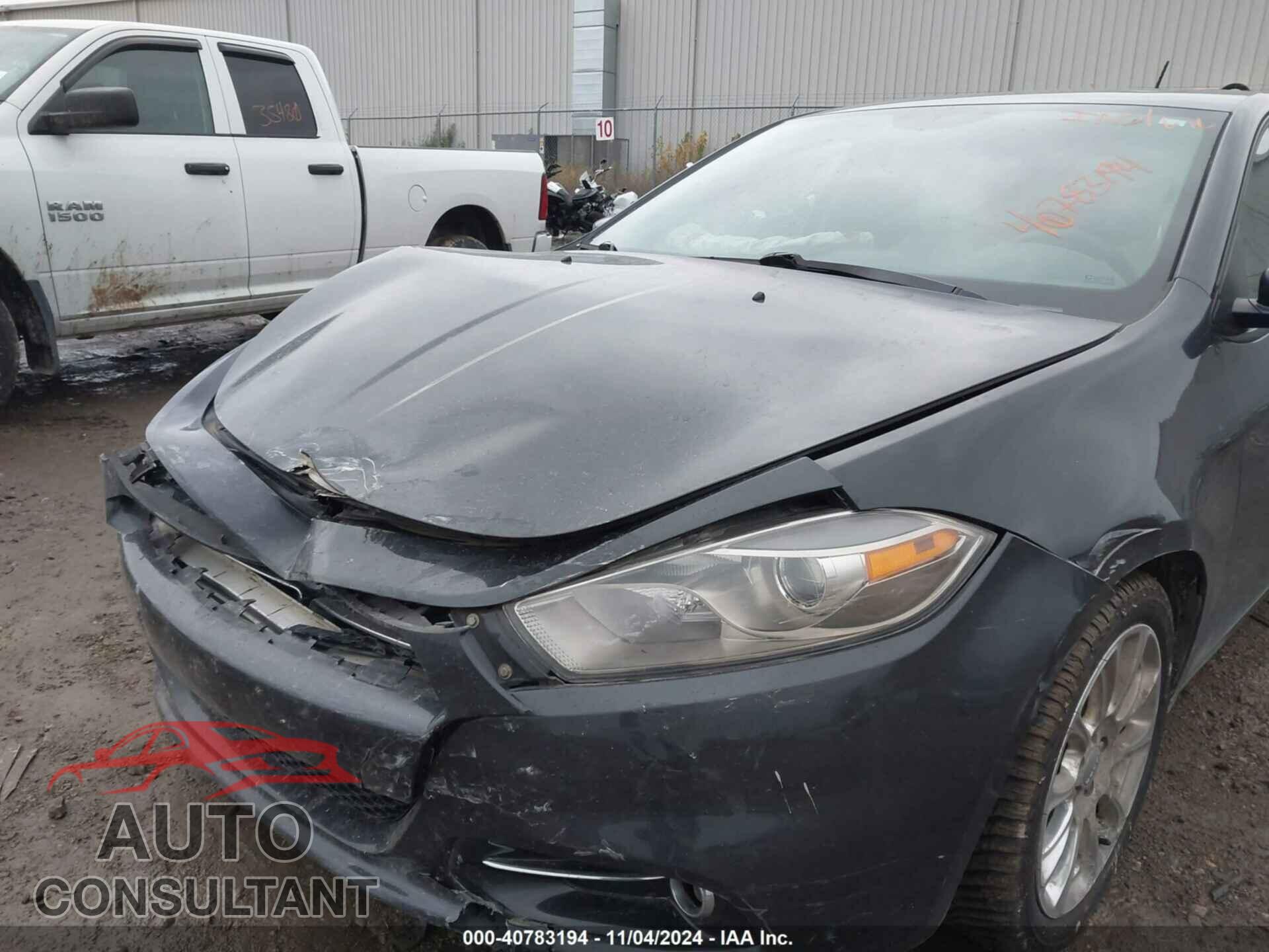 DODGE DART 2013 - 1C3CDFCA1DD320312