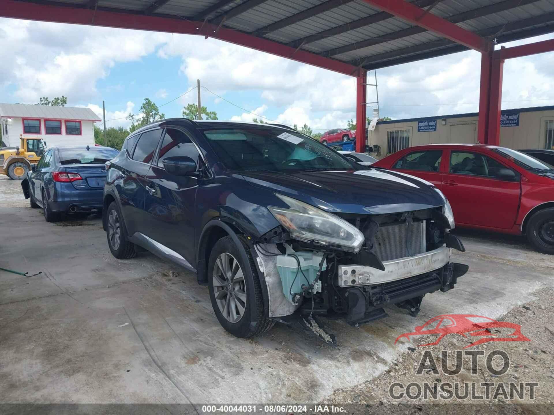 NISSAN MURANO 2018 - 5N1AZ2MG9JN203787