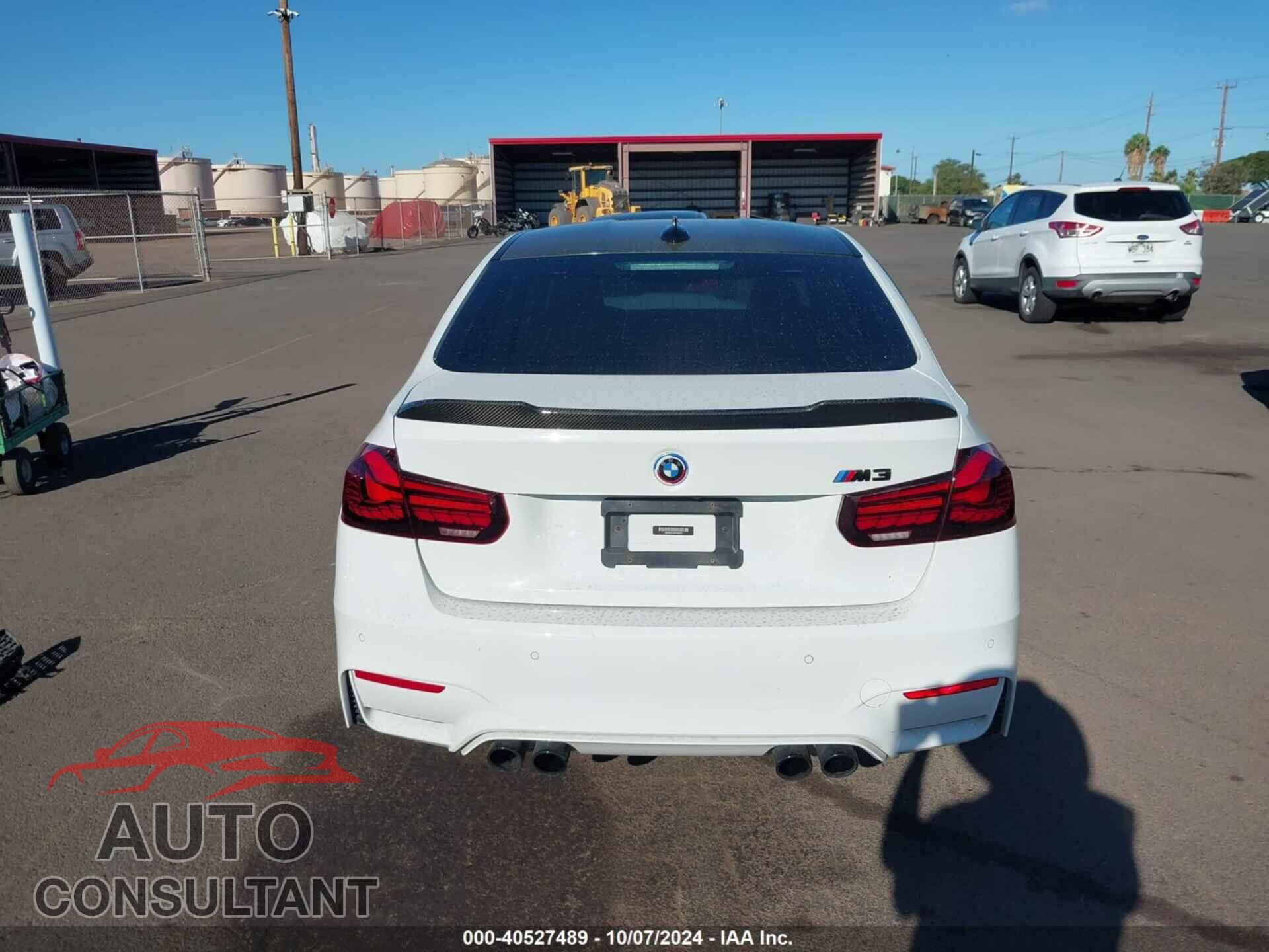 BMW M3 2017 - WBS8M9C36H5G85973