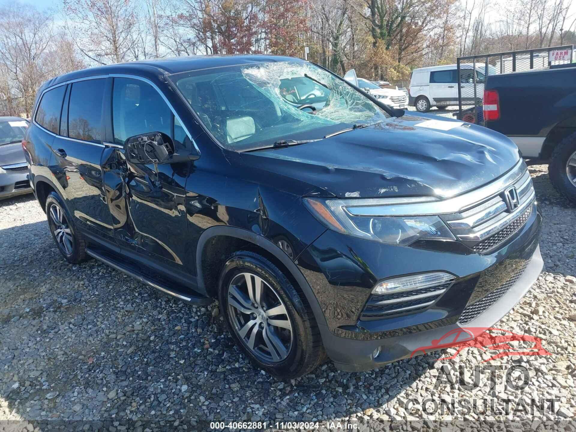 HONDA PILOT 2018 - 5FNYF6H59JB062326