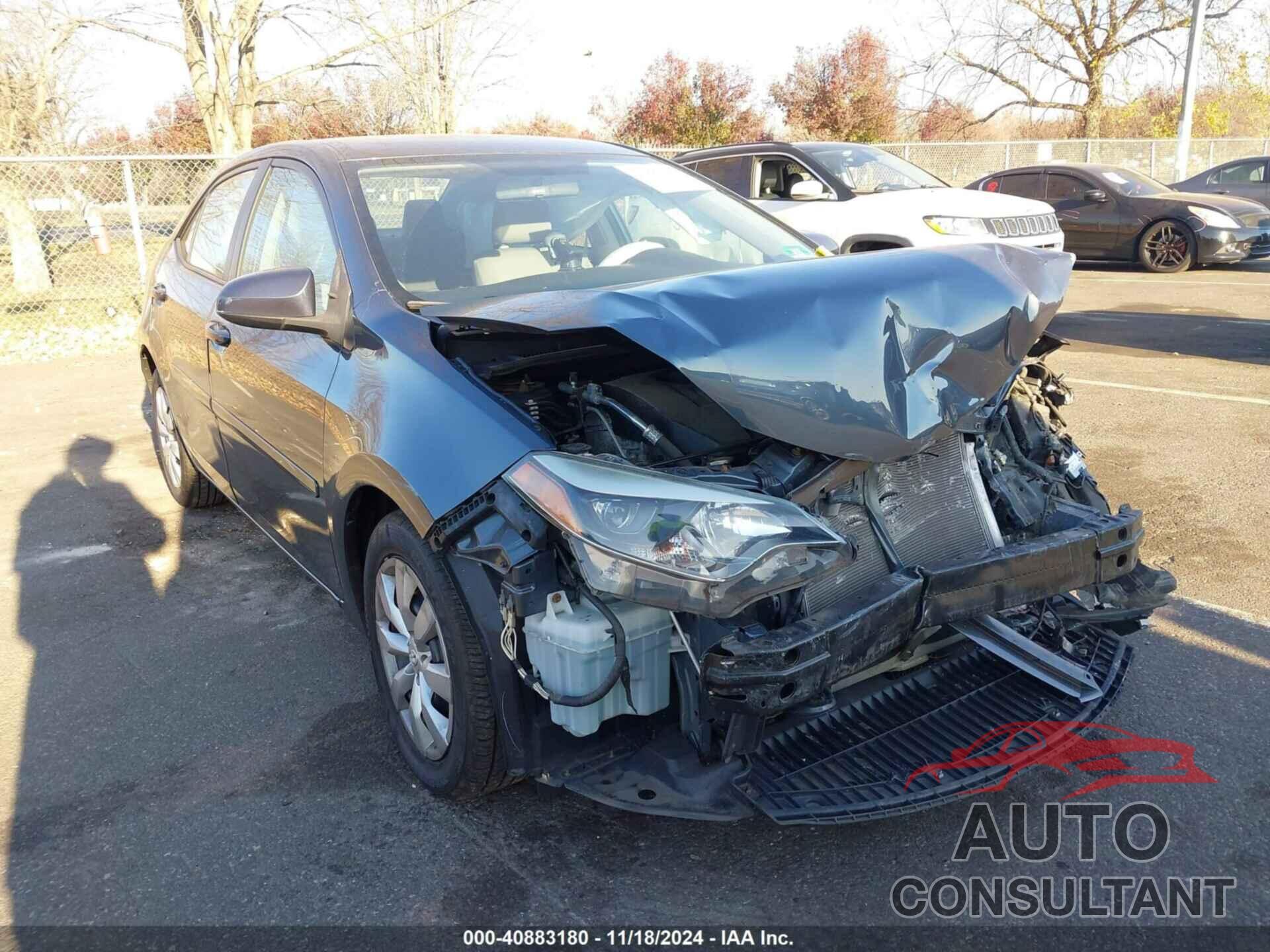 TOYOTA COROLLA 2016 - 2T1BURHE1GC523724