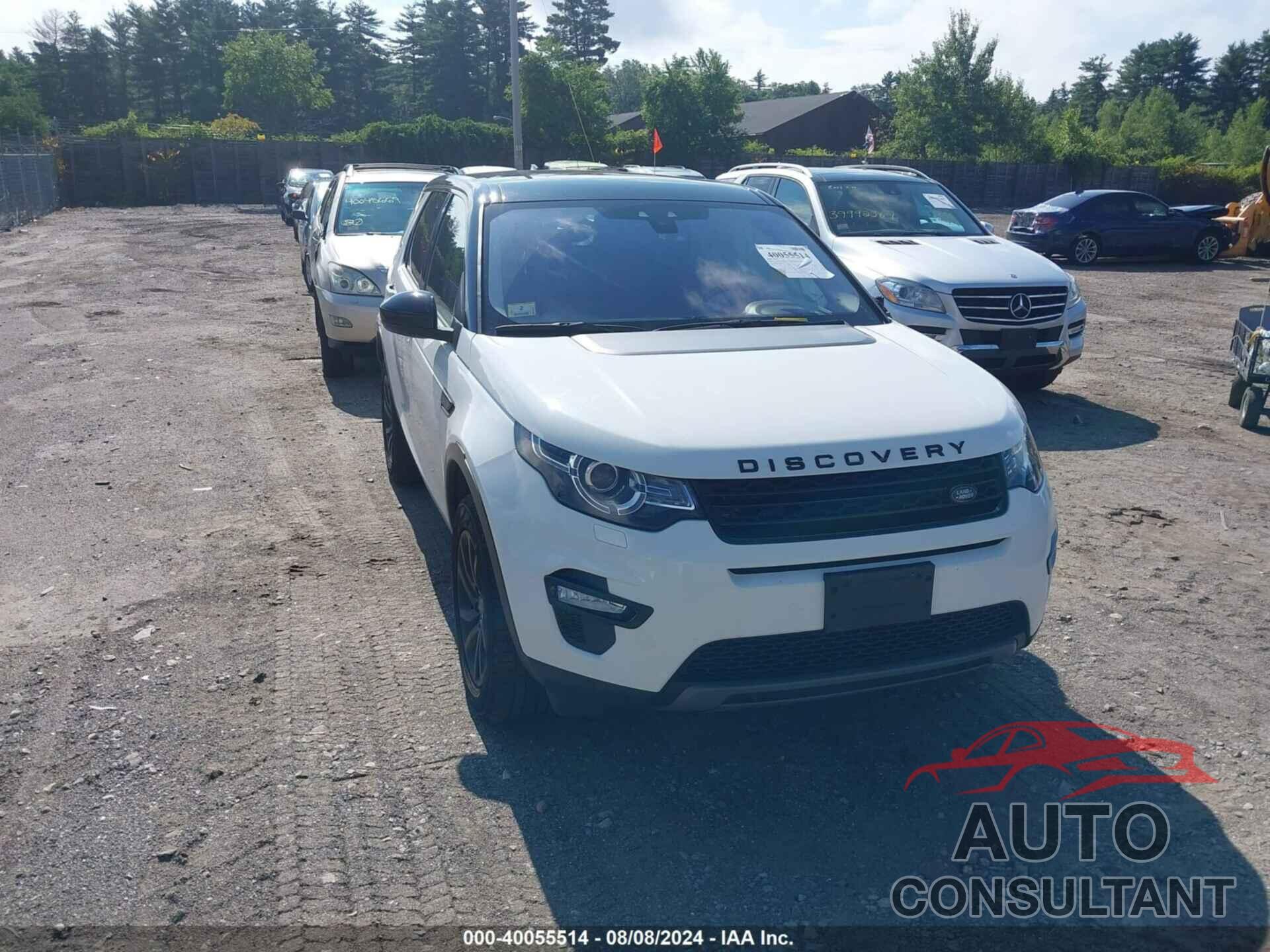 LAND ROVER DISCOVERY SPORT 2018 - SALCR2RX0JH760343