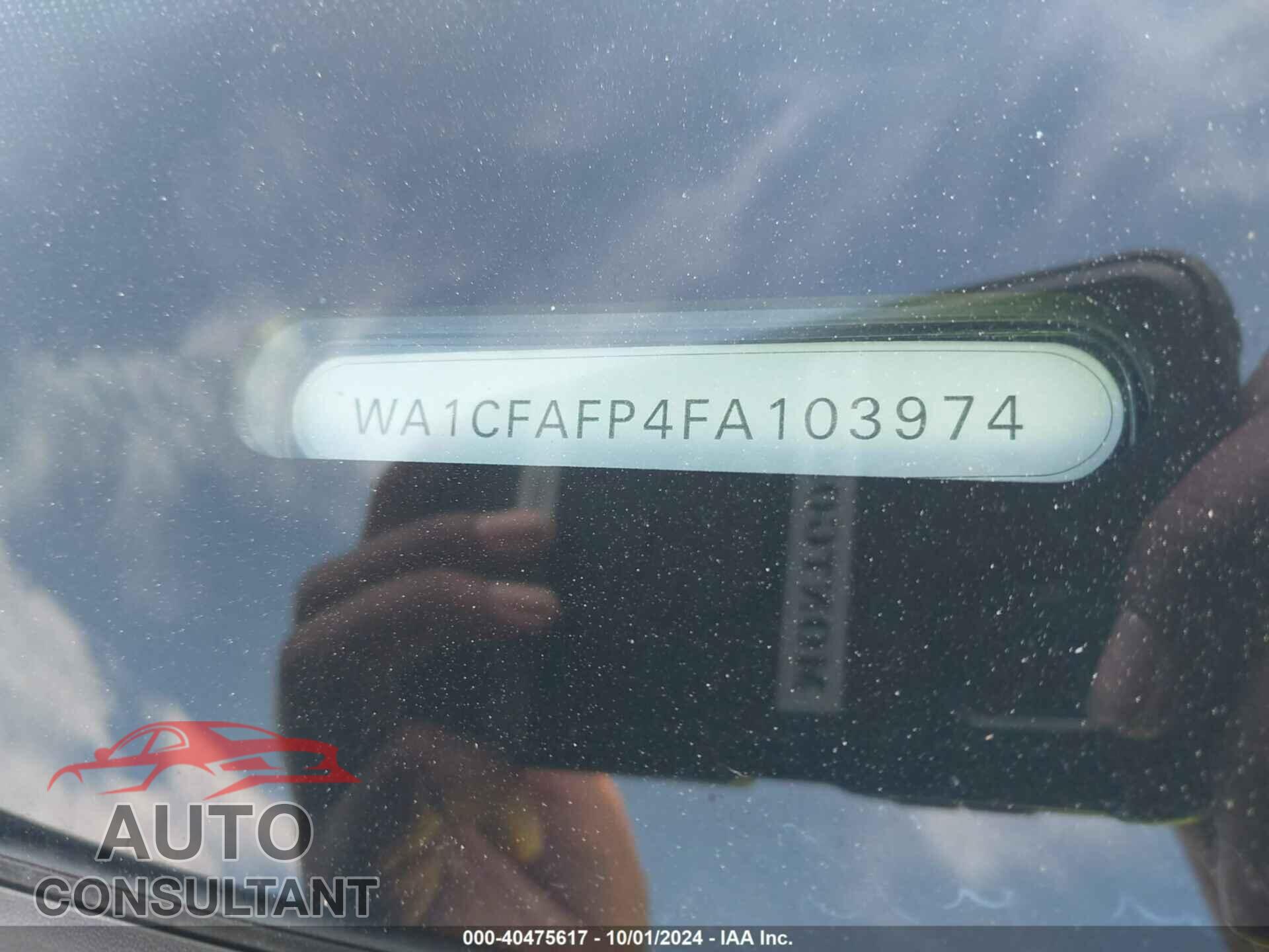 AUDI Q5 2015 - WA1CFAFP4FA103974
