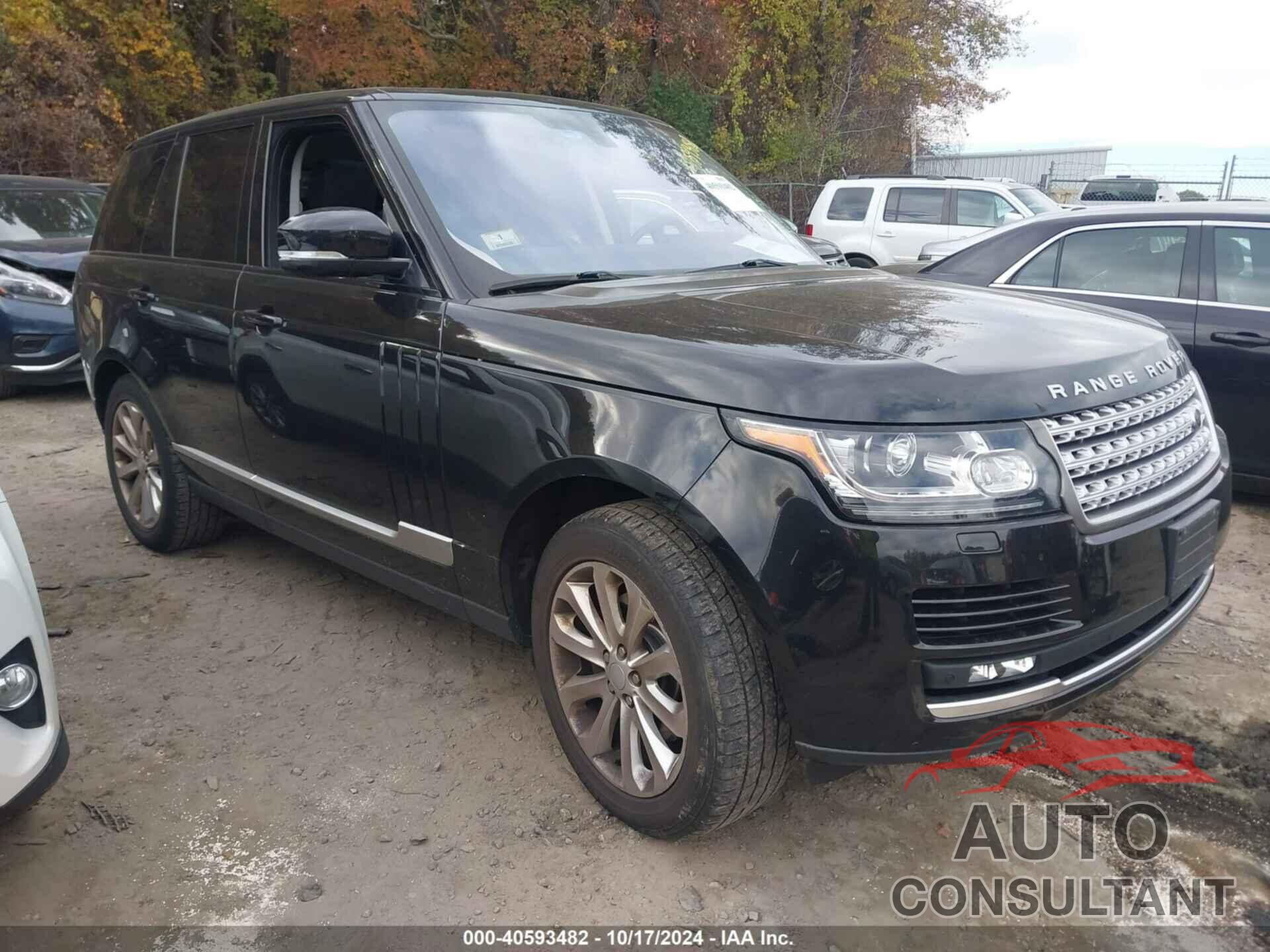 LAND ROVER RANGE ROVER 2016 - SALGS2KF5GA293879