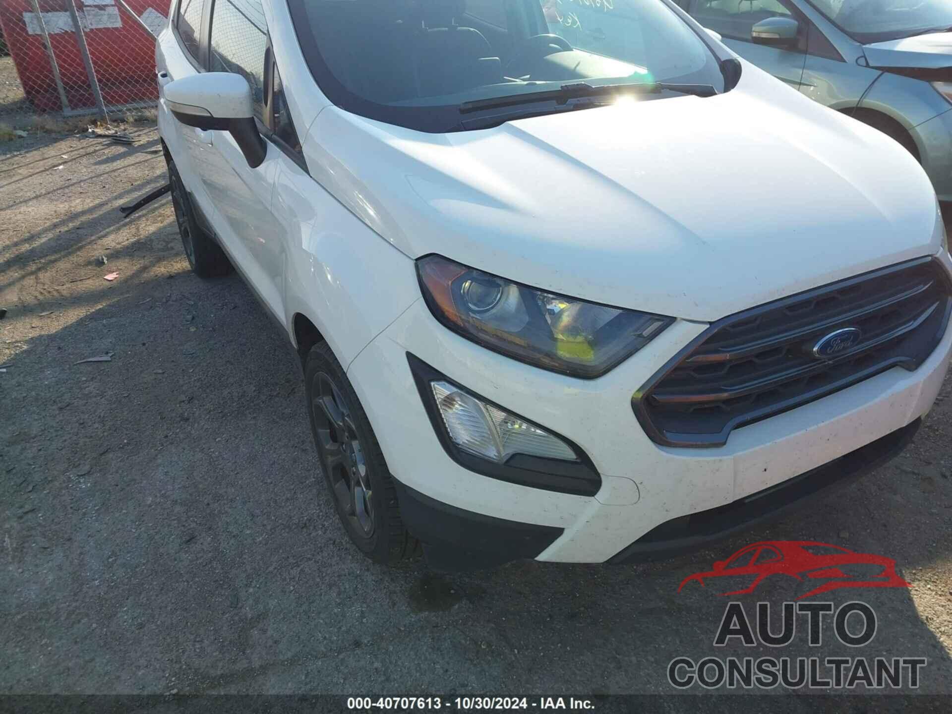 FORD ECOSPORT 2018 - MAJ6P1CL9JC168985