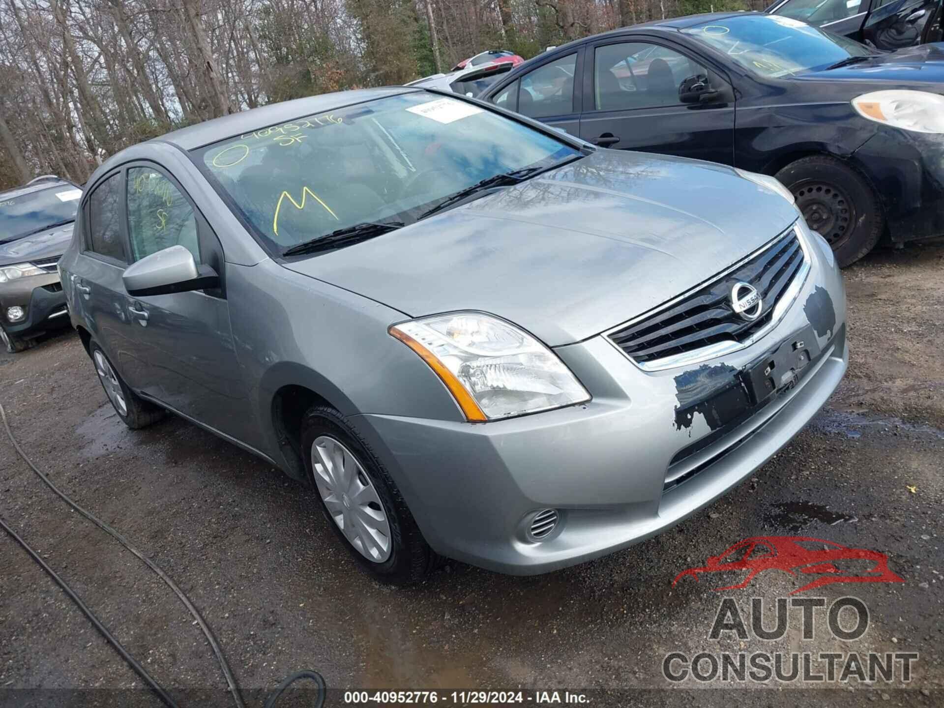 NISSAN SENTRA 2012 - 3N1AB6AP5CL663393