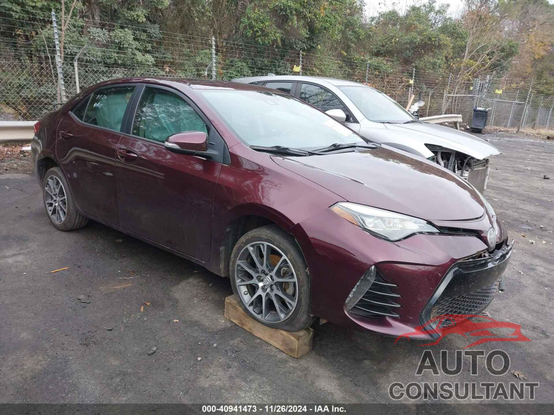 TOYOTA COROLLA 2017 - 5YFBURHE8HP621392