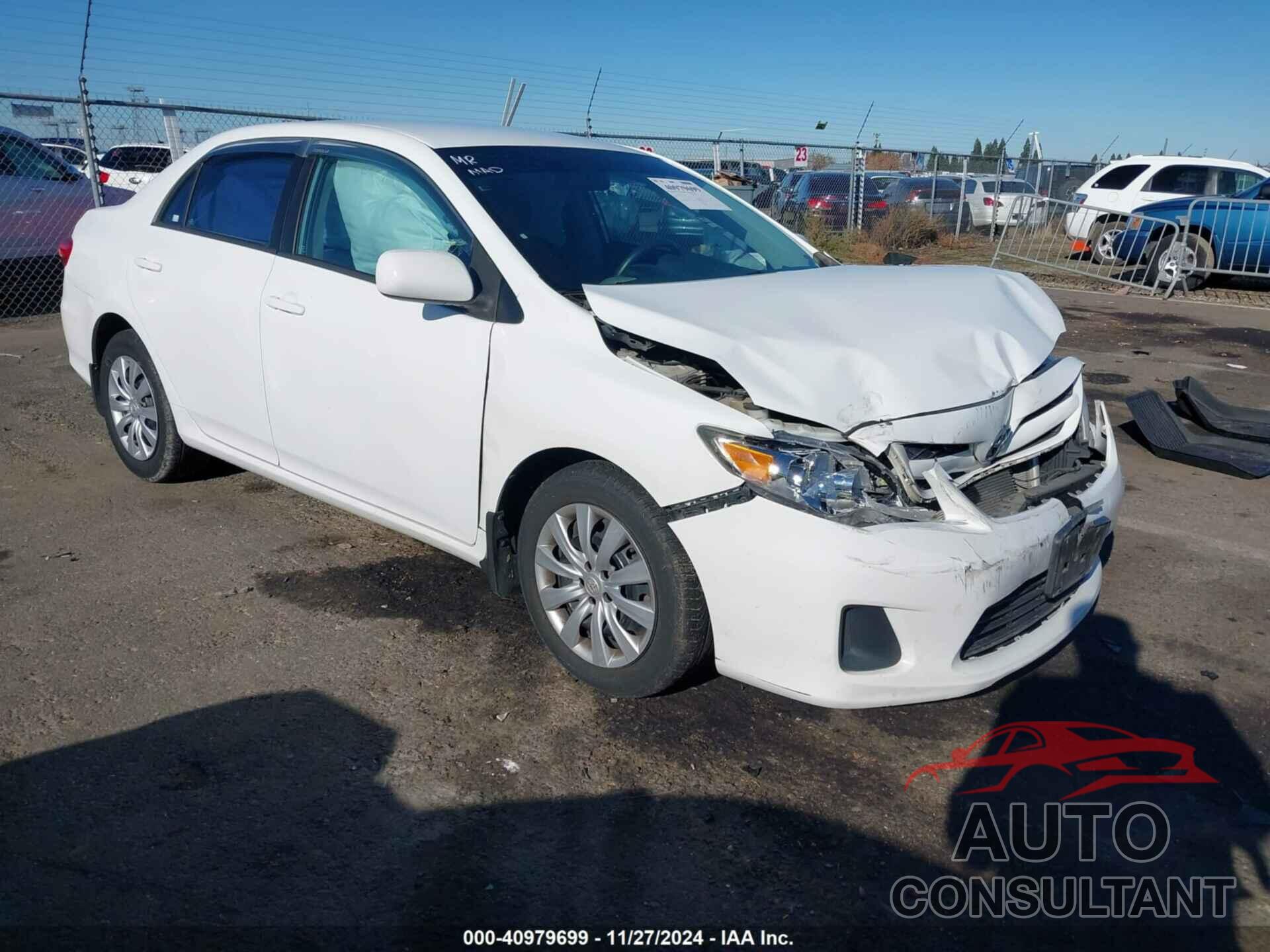 TOYOTA COROLLA 2012 - 2T1BU4EE3CC804148