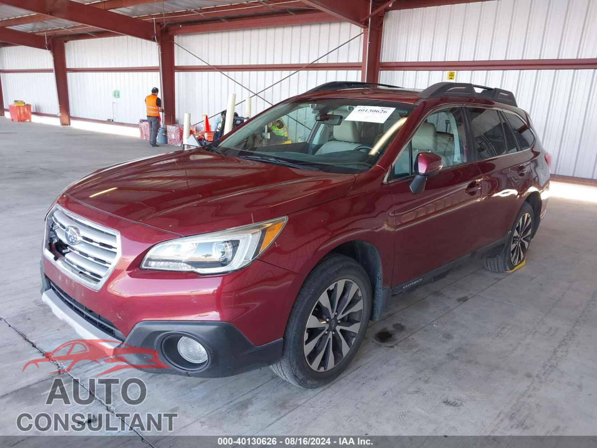 SUBARU OUTBACK 2017 - 4S4BSANC1H3205344