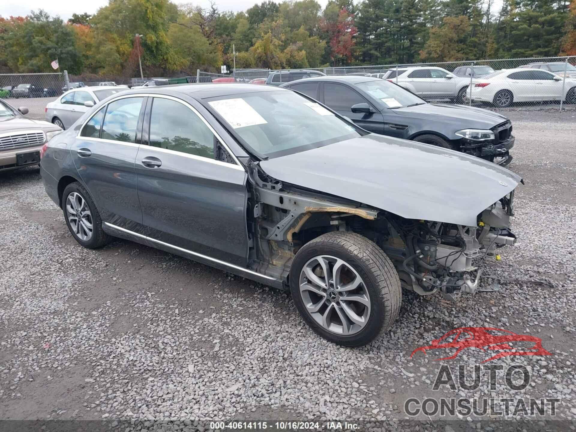 MERCEDES-BENZ C 300 2018 - WDDWF4KBXJR342914