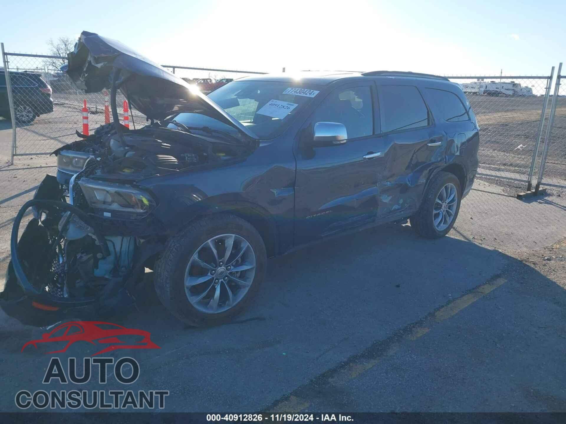 DODGE DURANGO 2021 - 1C4RDJEG3MC598886