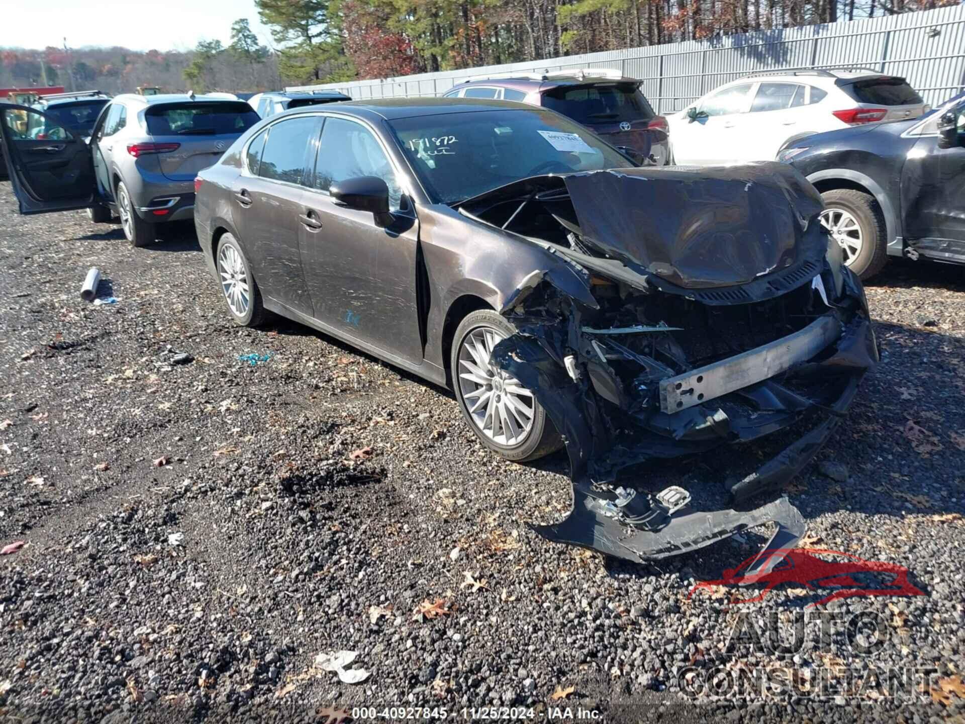 LEXUS GS 350 2013 - JTHBE1BL7D5014203