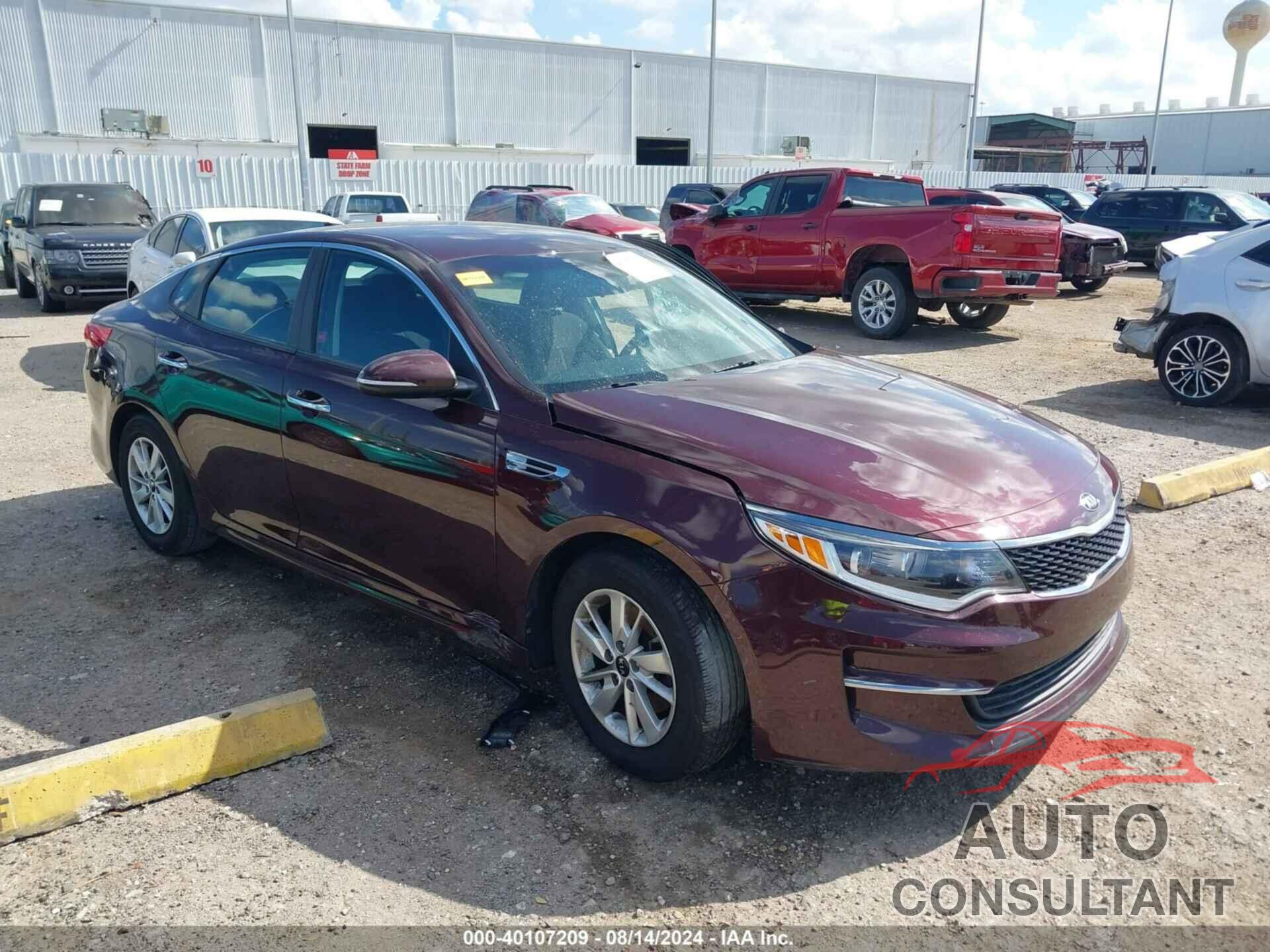 KIA OPTIMA 2017 - 5XXGT4L3XHG177281