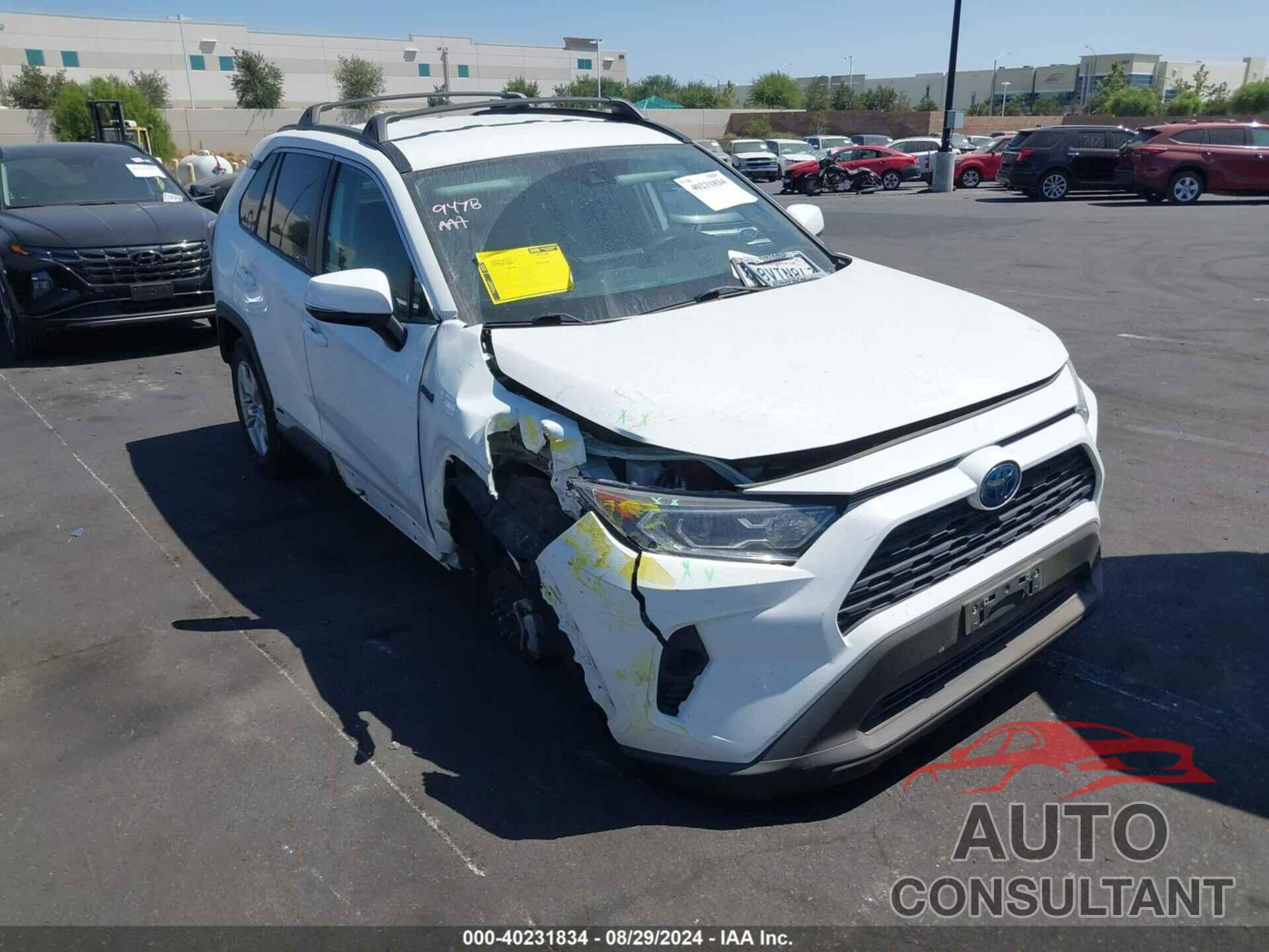 TOYOTA RAV4 HYBRID 2021 - 4T3R6RFV1MU031093