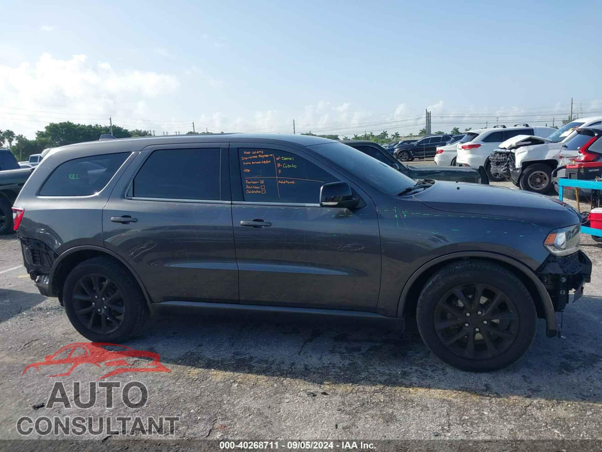 DODGE DURANGO 2017 - 1C4RDHDG5HC657002