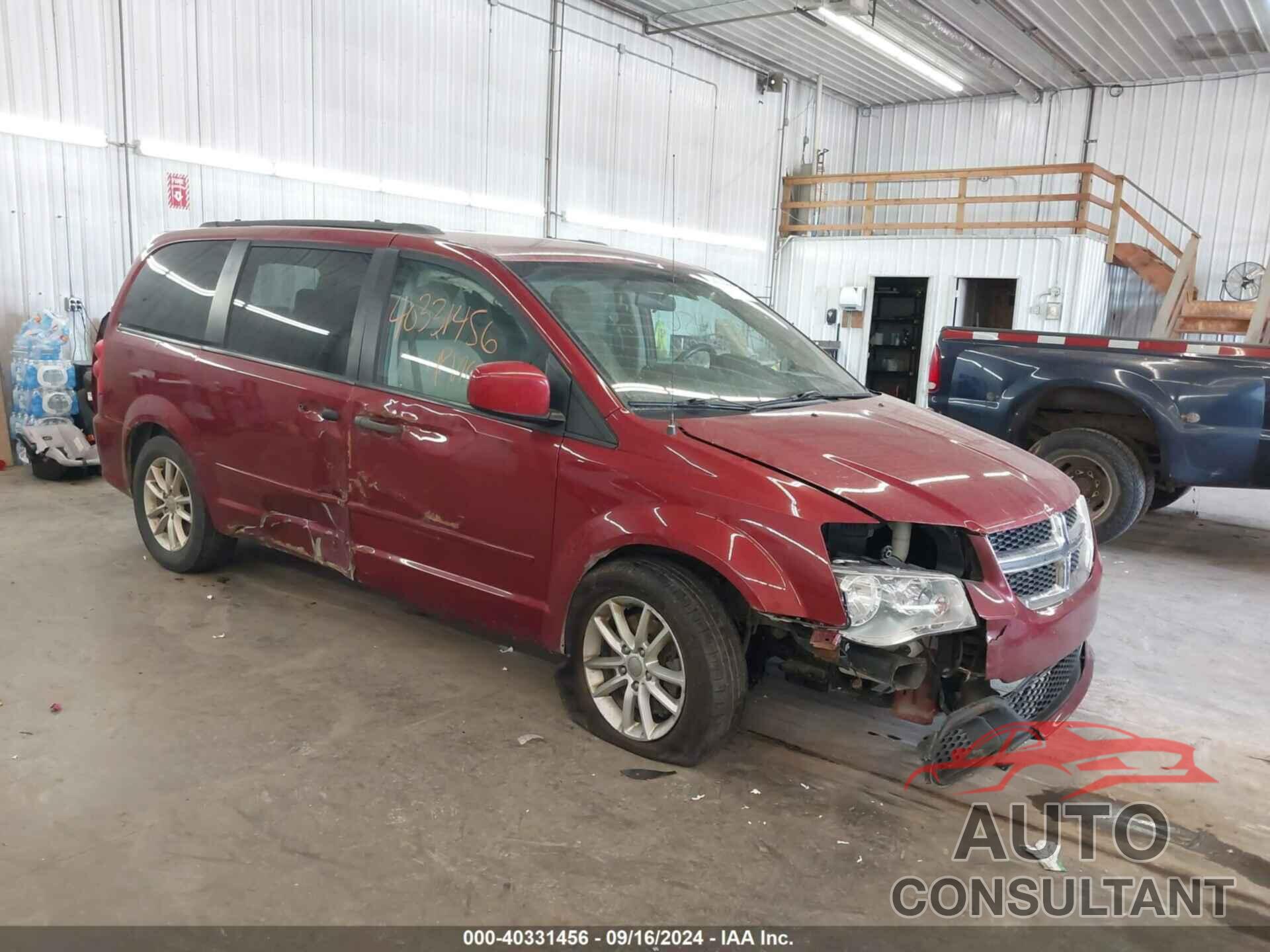 DODGE GRAND CARAVAN 2016 - 2C4RDGCG7GR250087