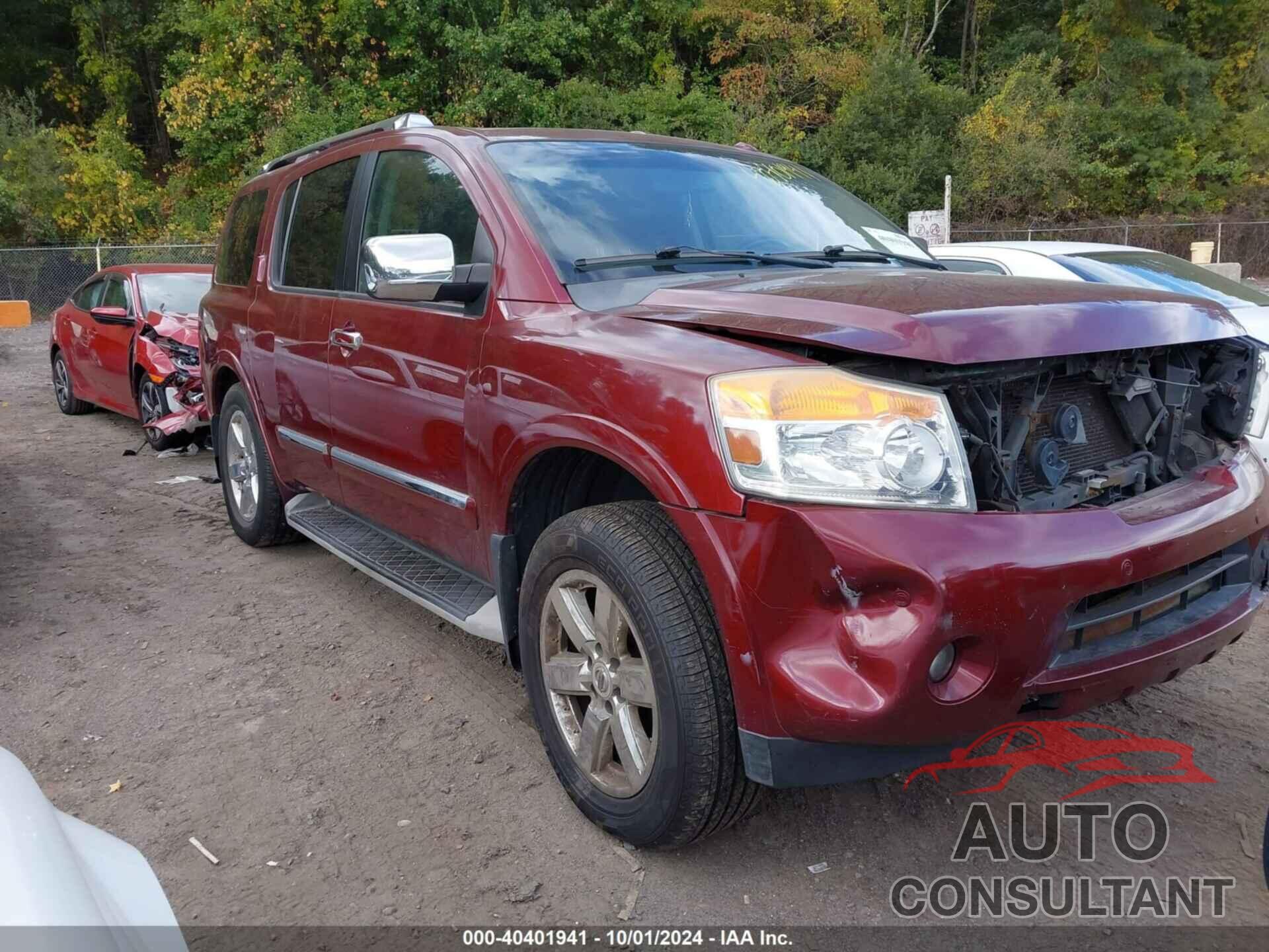 NISSAN ARMADA 2010 - 5N1AA0NC5AN615017