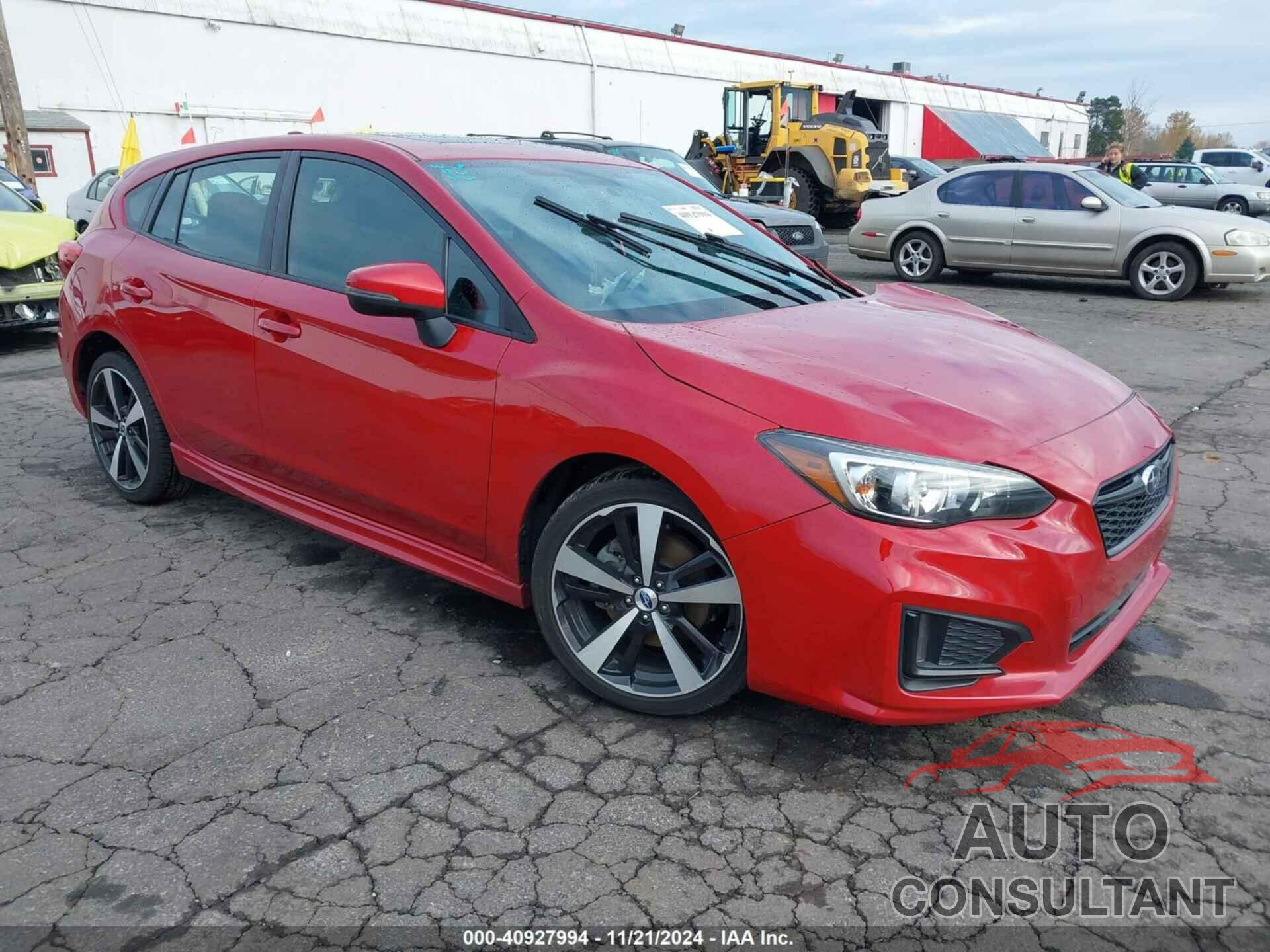 SUBARU IMPREZA 2017 - 4S3GTAM69H3738965