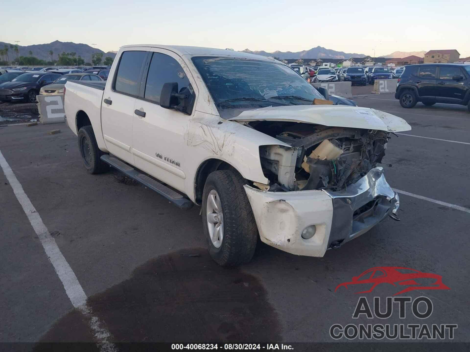 NISSAN TITAN 2010 - 1N6AA0ED8AN306569