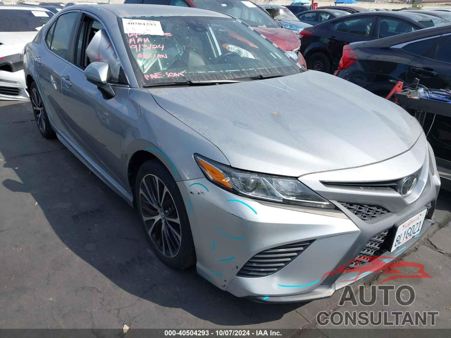 TOYOTA CAMRY 2019 - 4T1B11HK2KU845585