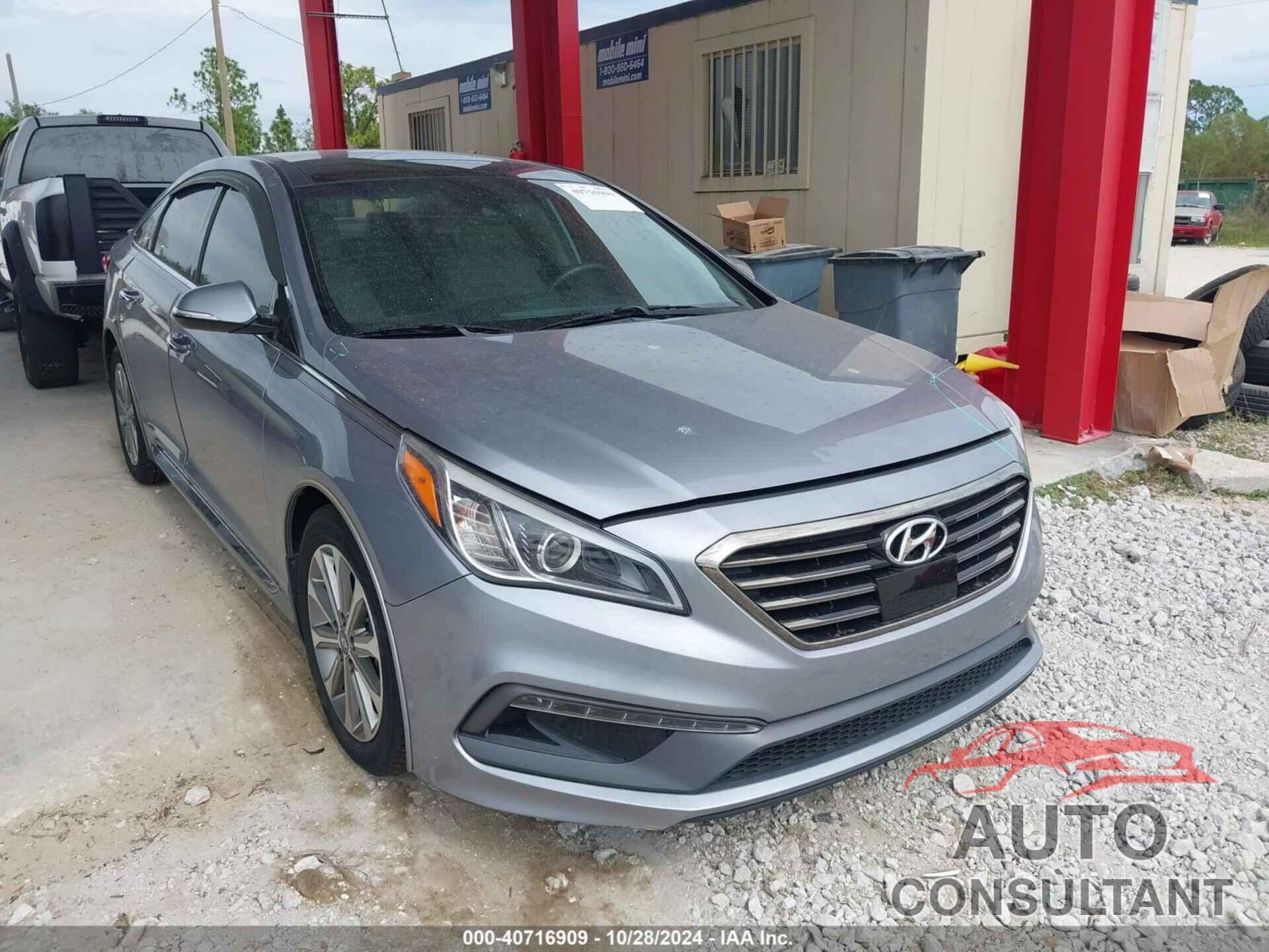 HYUNDAI SONATA 2016 - 5NPE34AF3GH298953