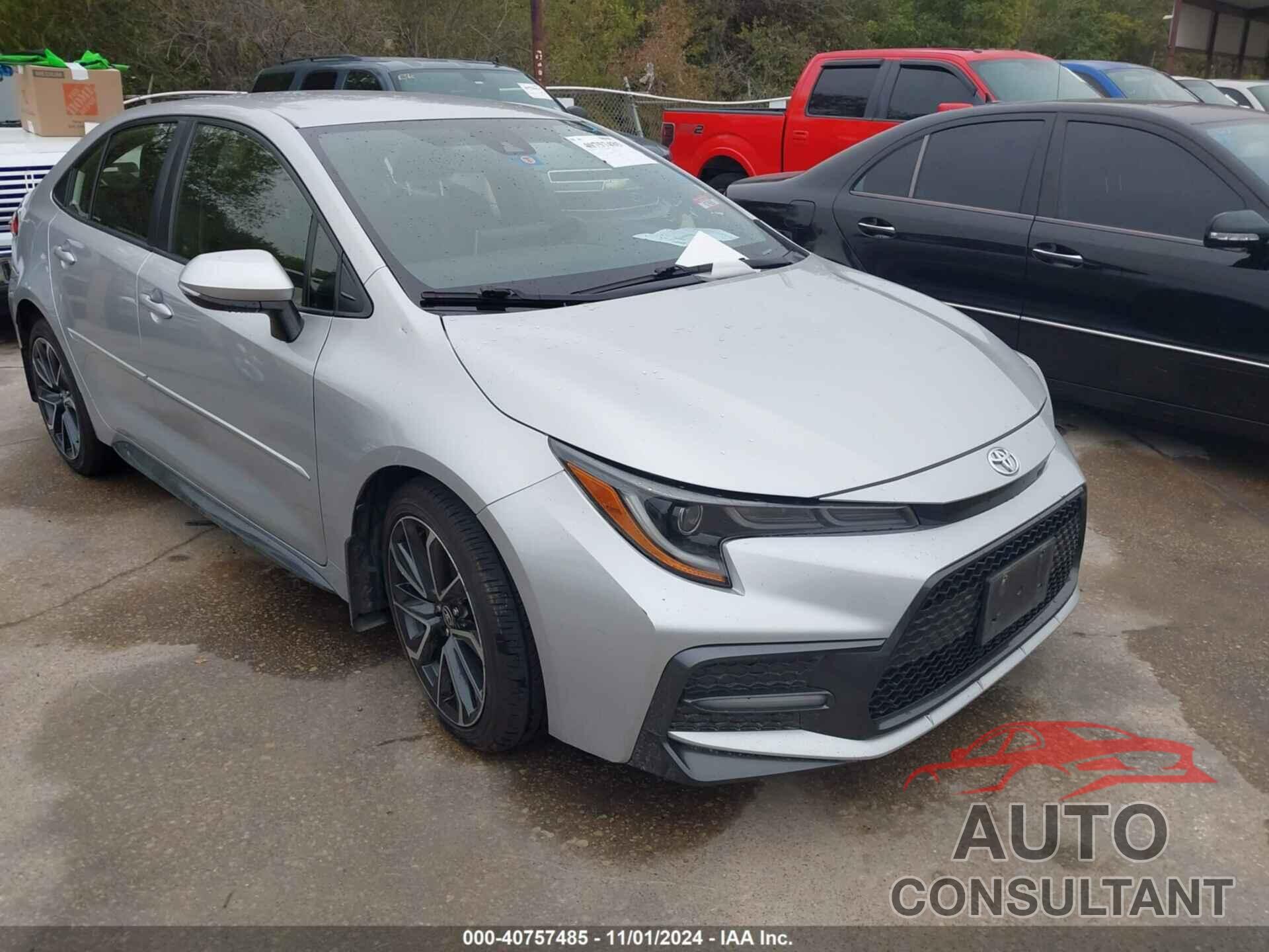 TOYOTA COROLLA 2020 - JTDS4RCE9LJ031318